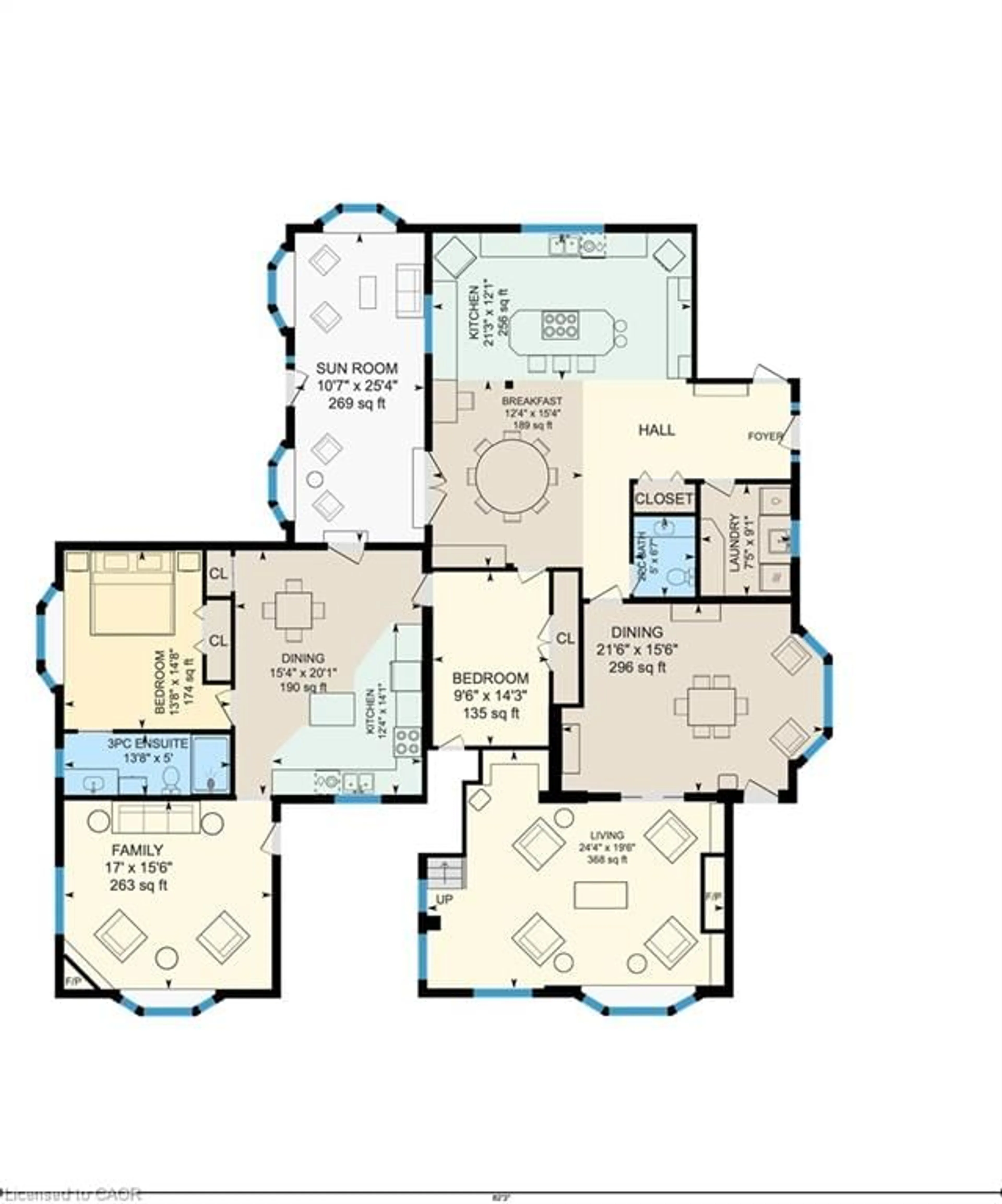 Floor plan for 136 Mountain St, Grimsby Ontario L3M 4E7