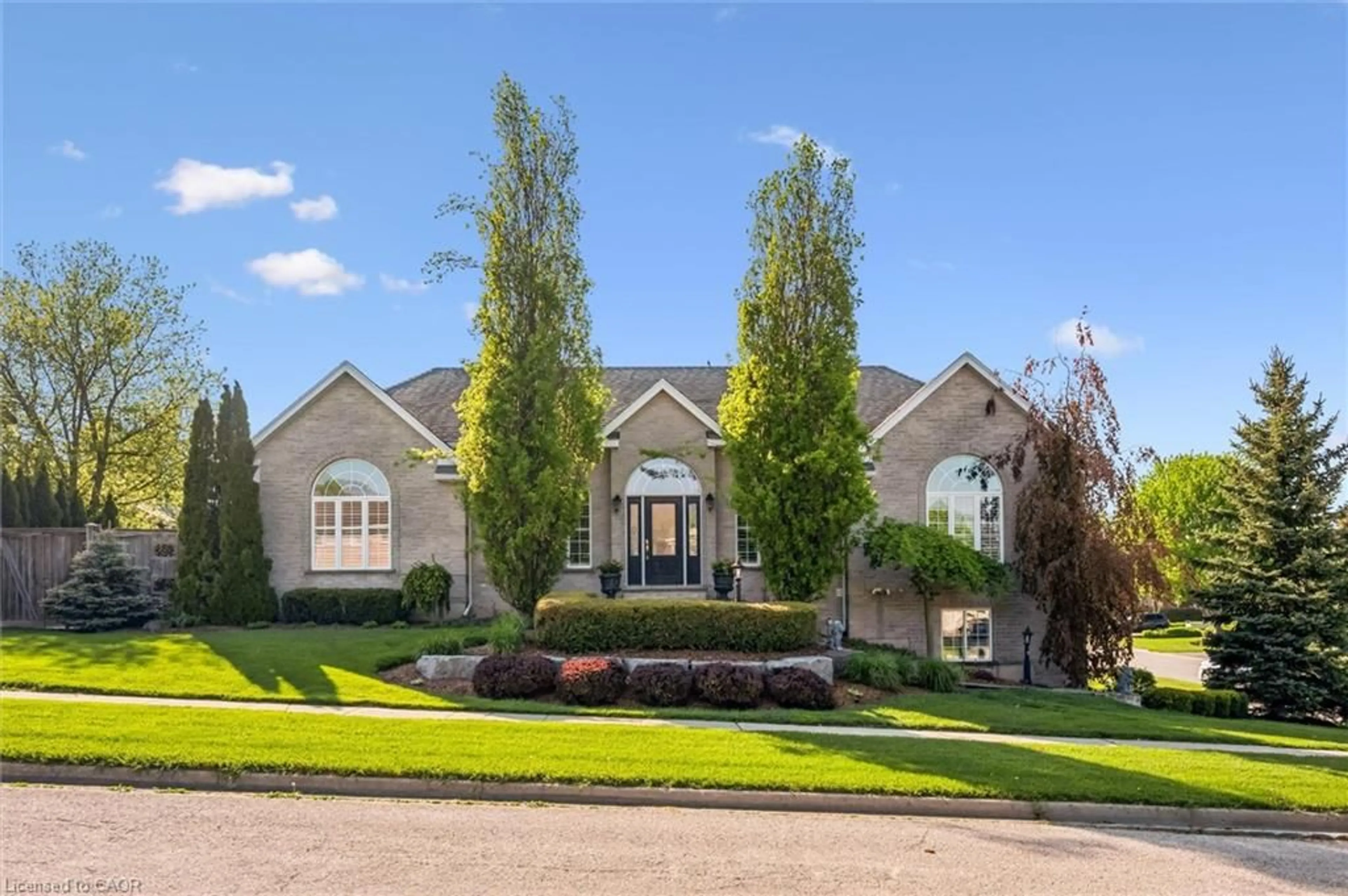 Home with brick exterior material, street for 20 Bonniewood Dr, Drayton Ontario N0G 1P0