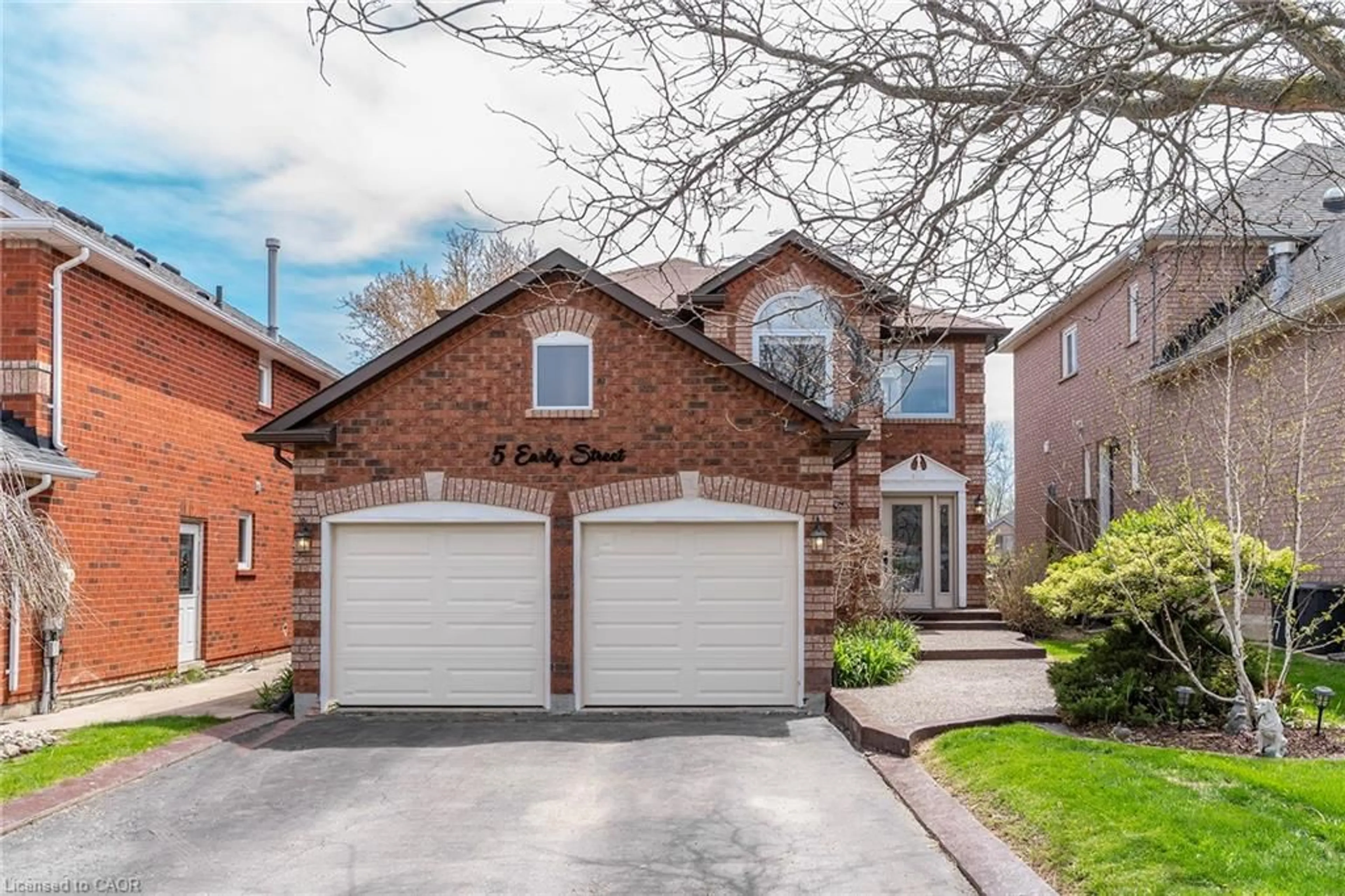 Home with brick exterior material, street for 5 Early St, Georgetown Ontario L7G 5T6