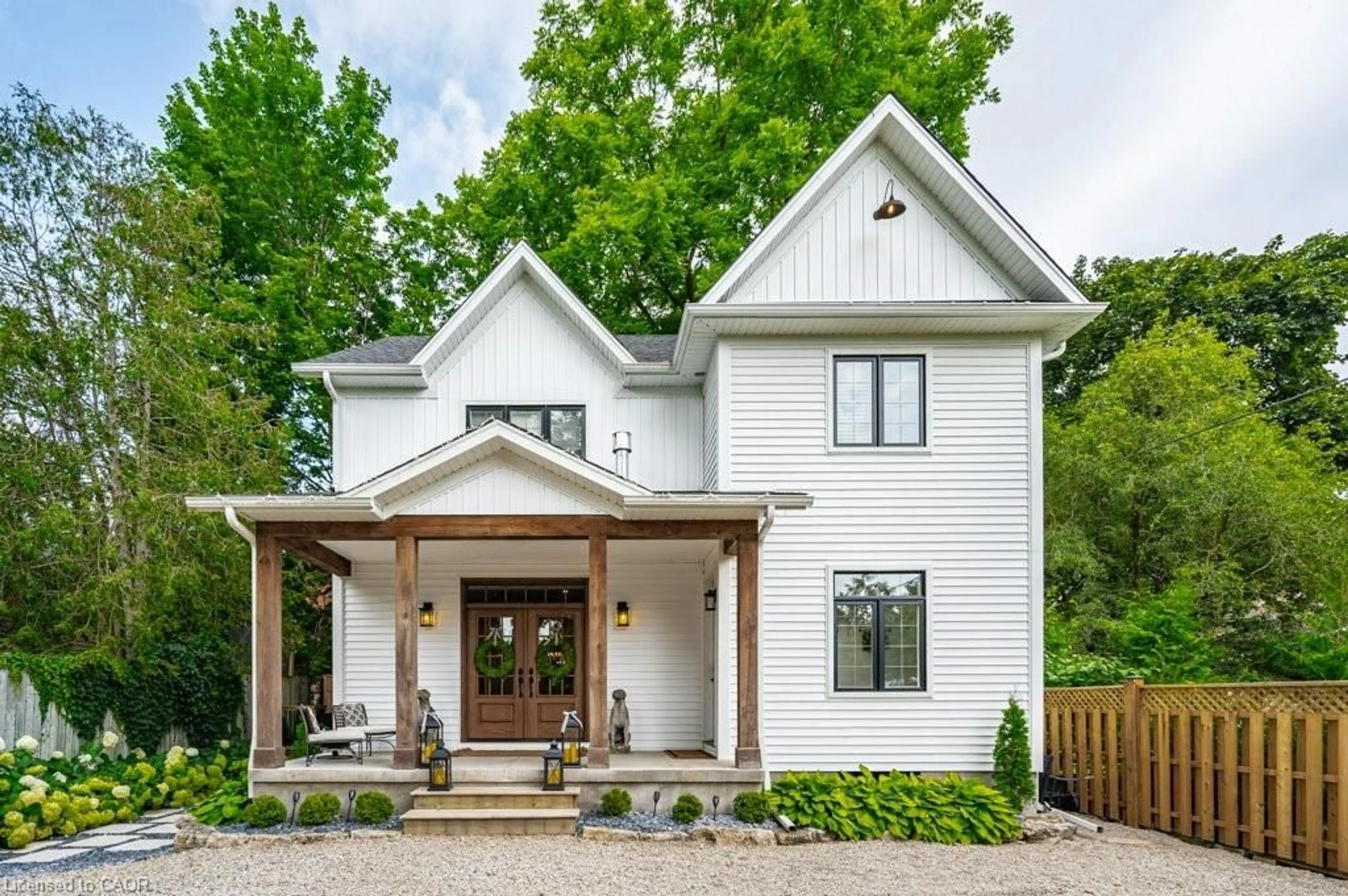 Home with brick exterior material, street for 245 Geddes St, Elora Ontario N0B 1S0