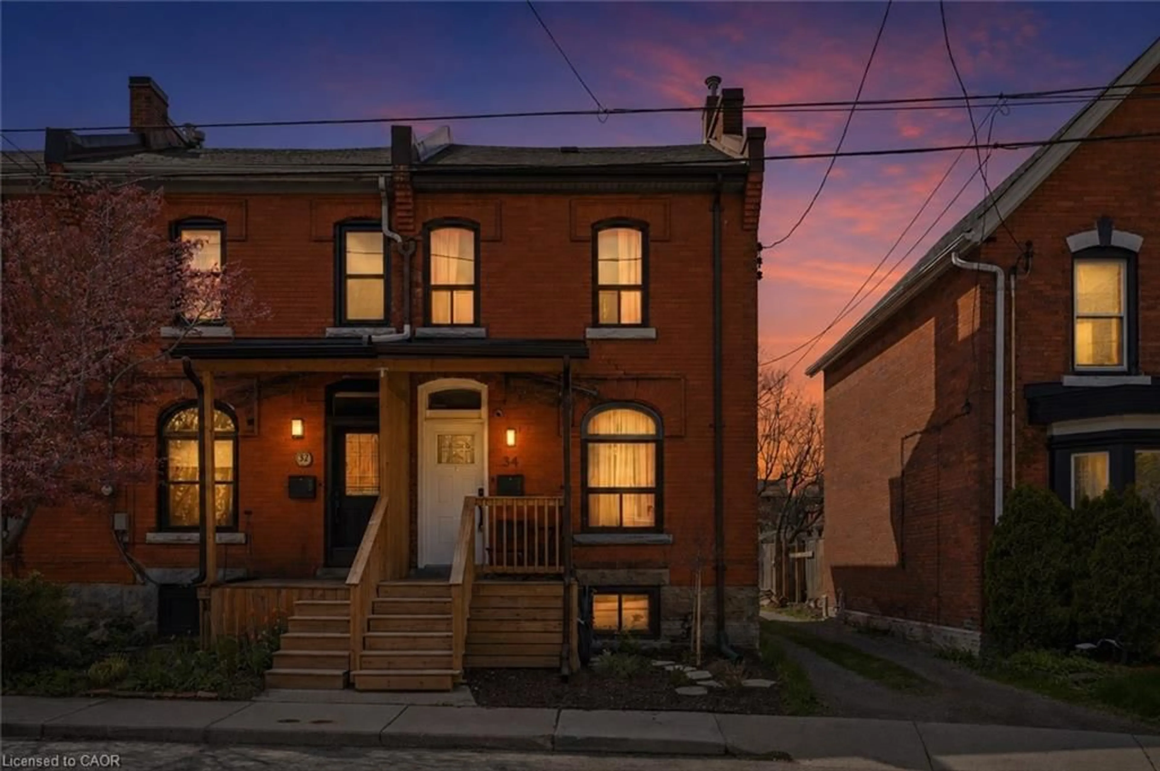 Home with brick exterior material, street for 34 Baillie St, Hamilton Ontario L8N 2K5