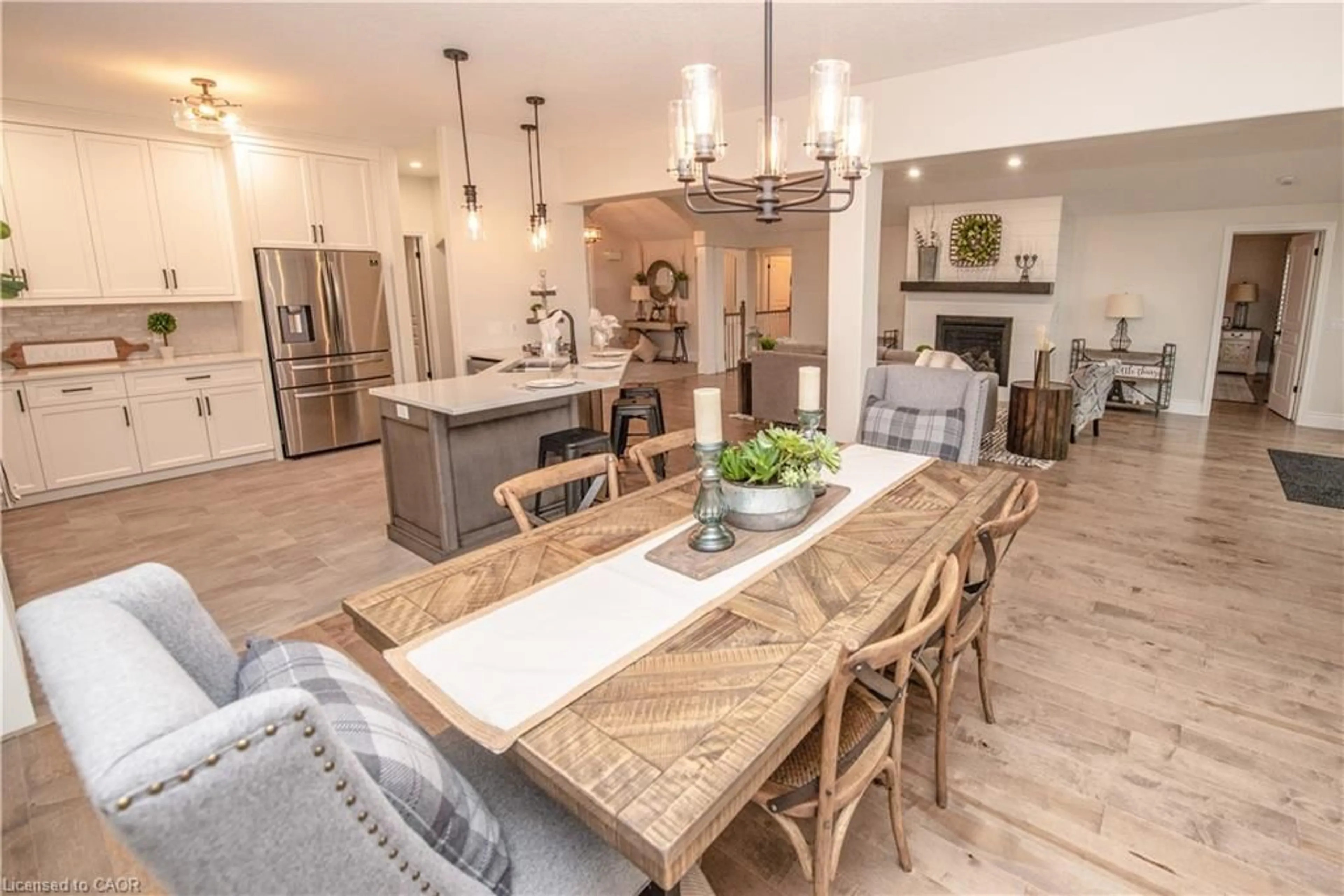 Open concept kitchen, unknown for 7307 Side Road 5 #B, Wellington Ontario N0G 2E0