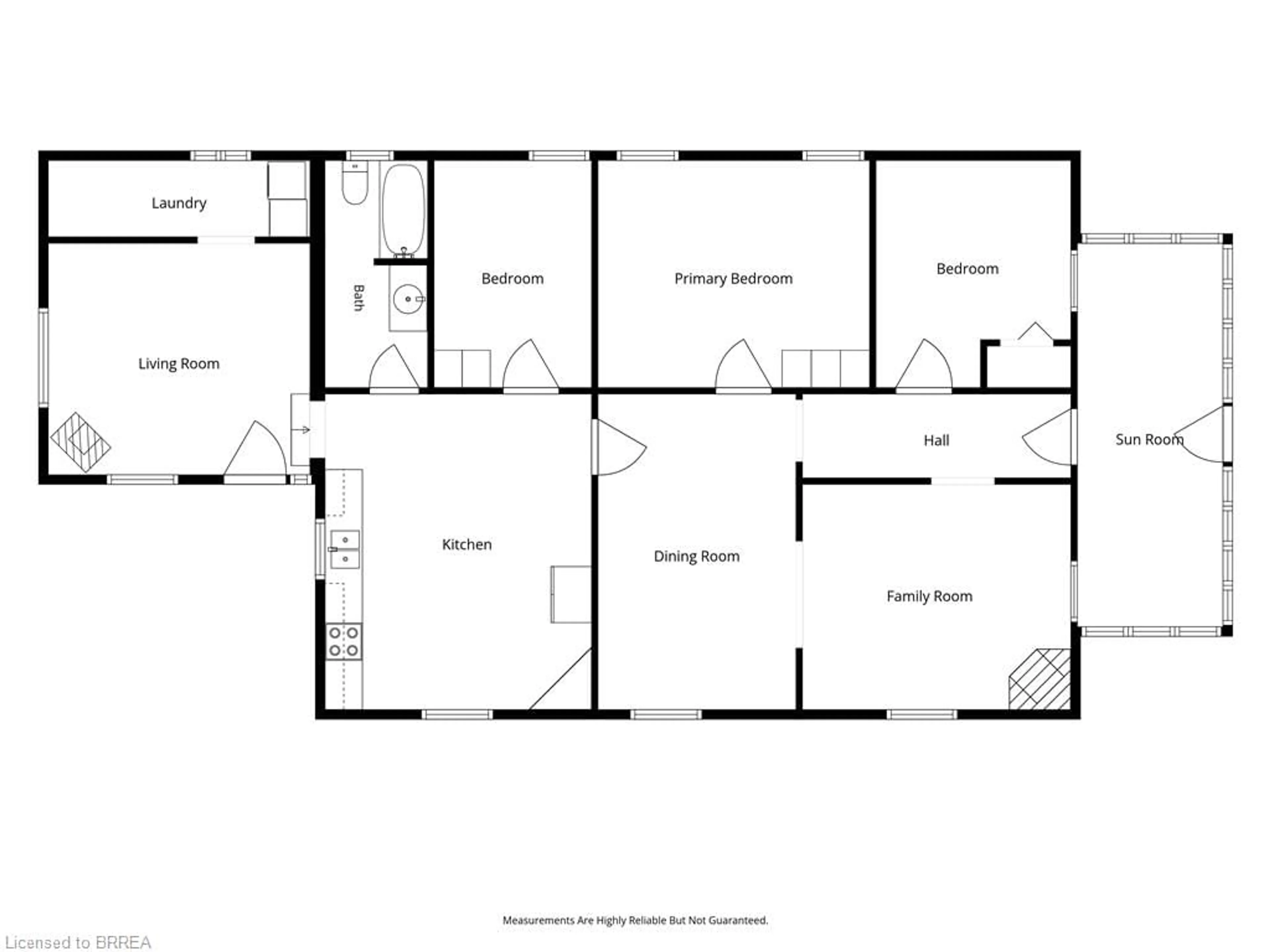 Floor plan for 277 Main St, Delhi Ontario N4B 2M6