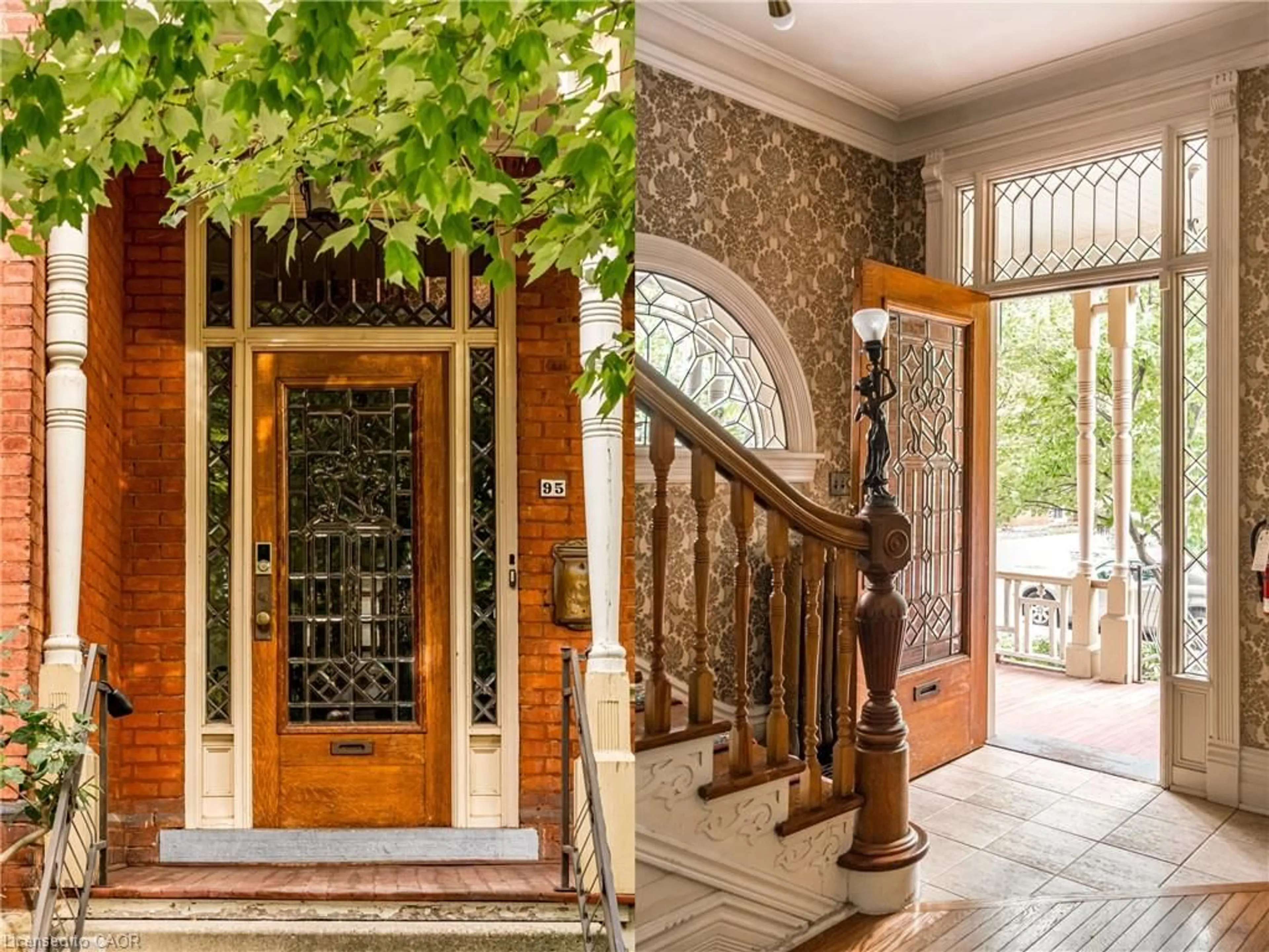 Indoor foyer for 95-97 Fairholt Rd, Hamilton Ontario L8M 2T6