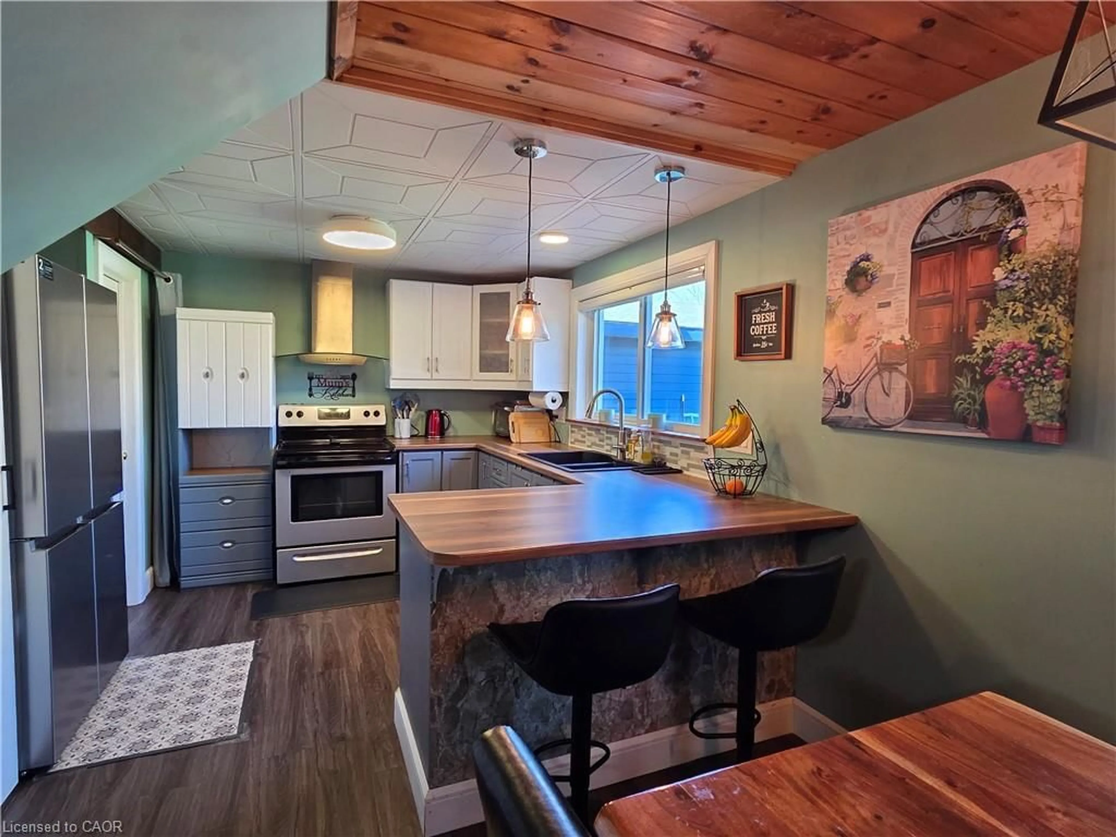 Open concept kitchen, unknown for 112 Indian Rd, Asphodel-Norwood Twp Ontario K0L 1Y0