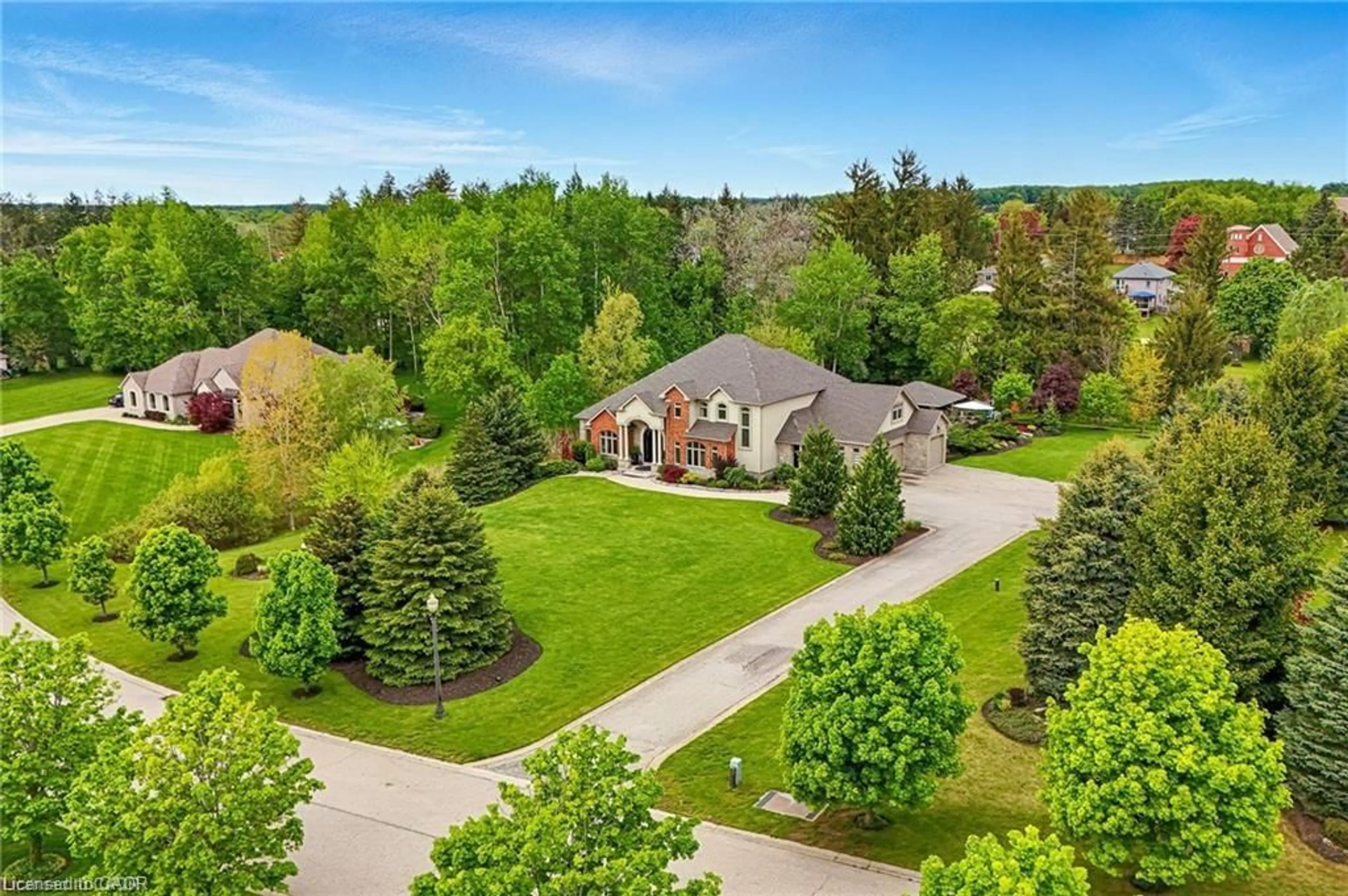 A pic from outside/outdoor area/front of a property/back of a property/a pic from drone, street for 85 Reinhart Pl, Petersburg Ontario N0B 2H0