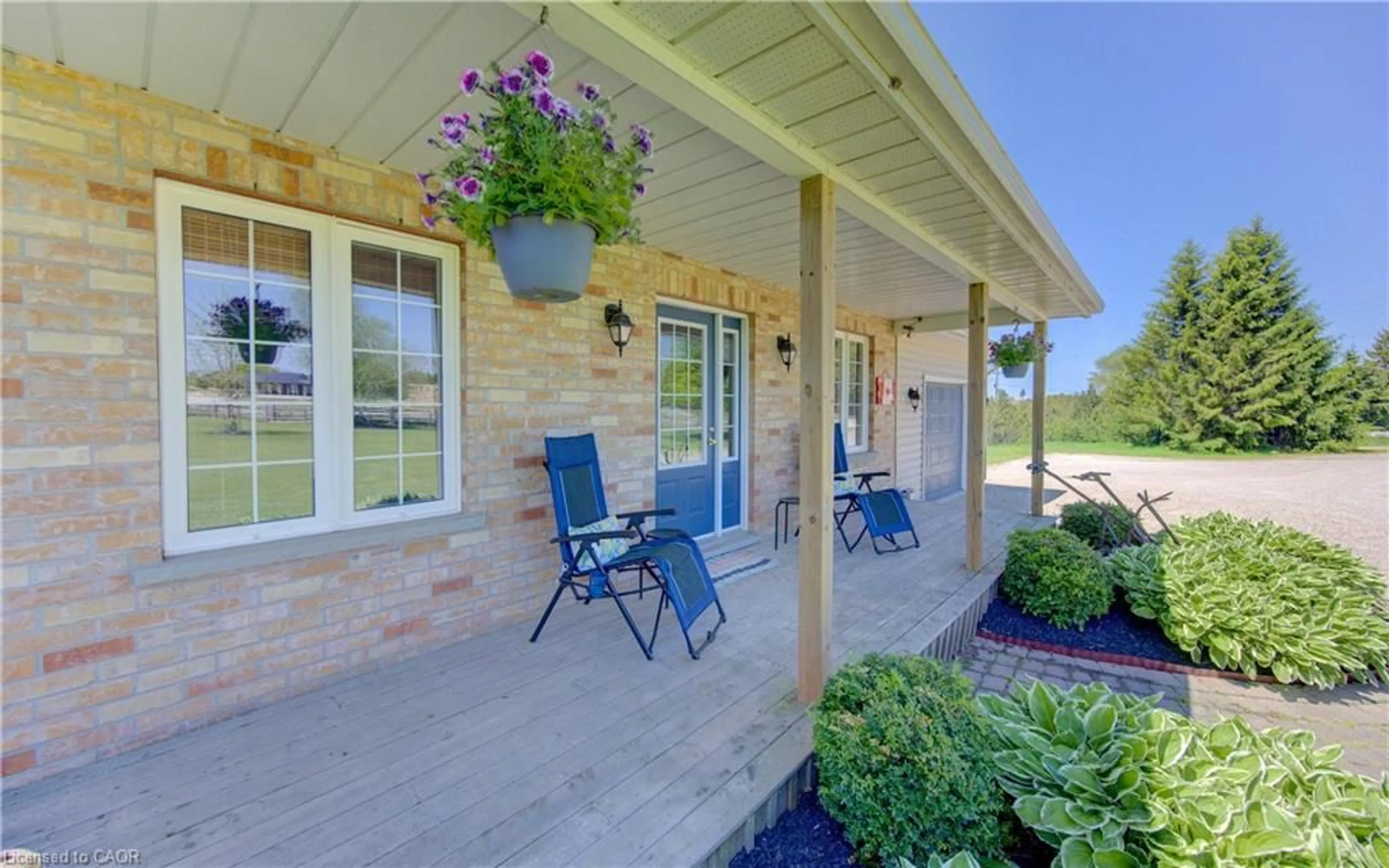Patio, water/lake/river/ocean view for 44555 Harriston Rd, Gorrie Ontario N0G 1X0