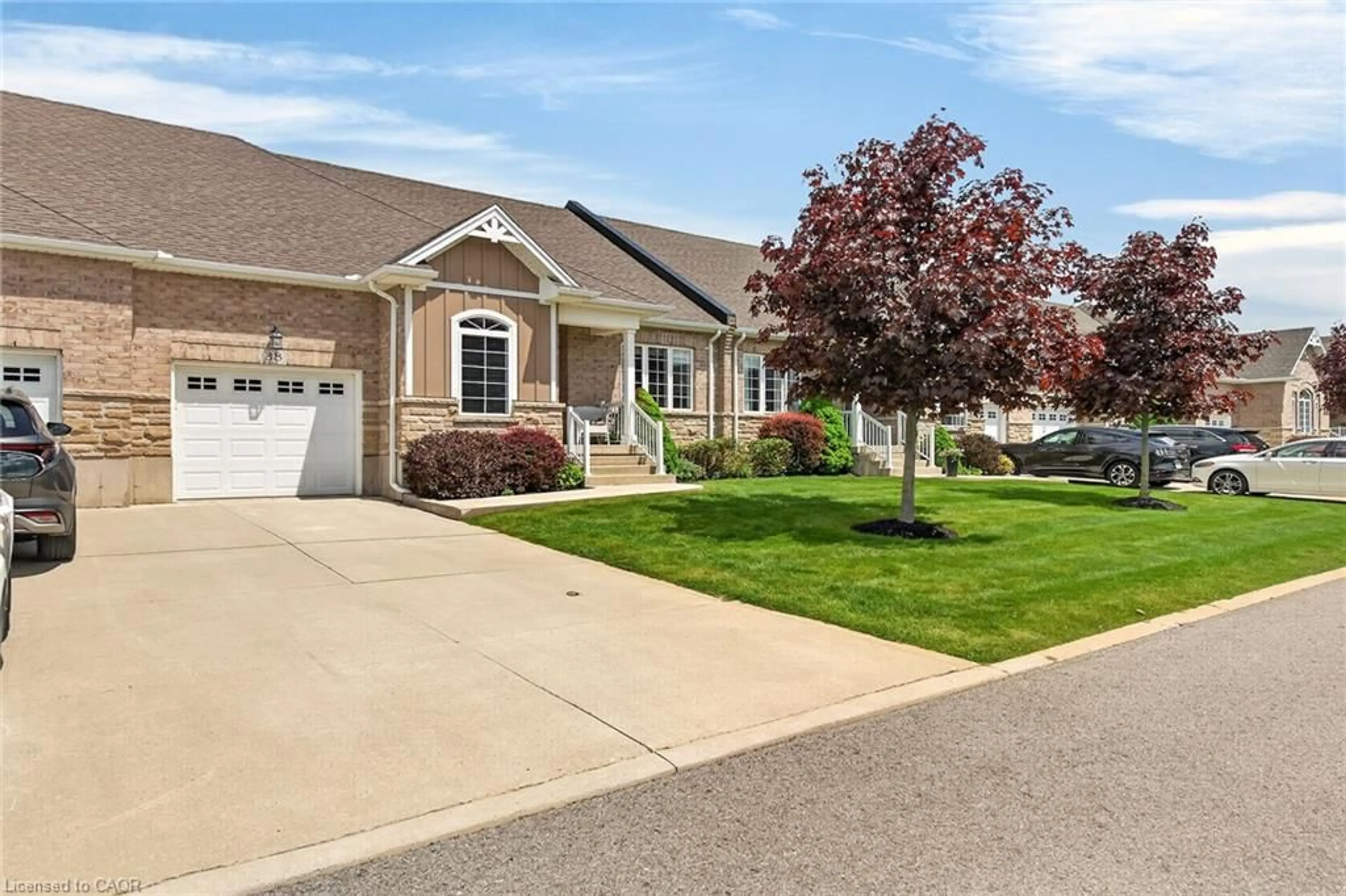 Home with vinyl exterior material, street for 38 Gamble Lane, Port Dover Ontario N0A 1N3