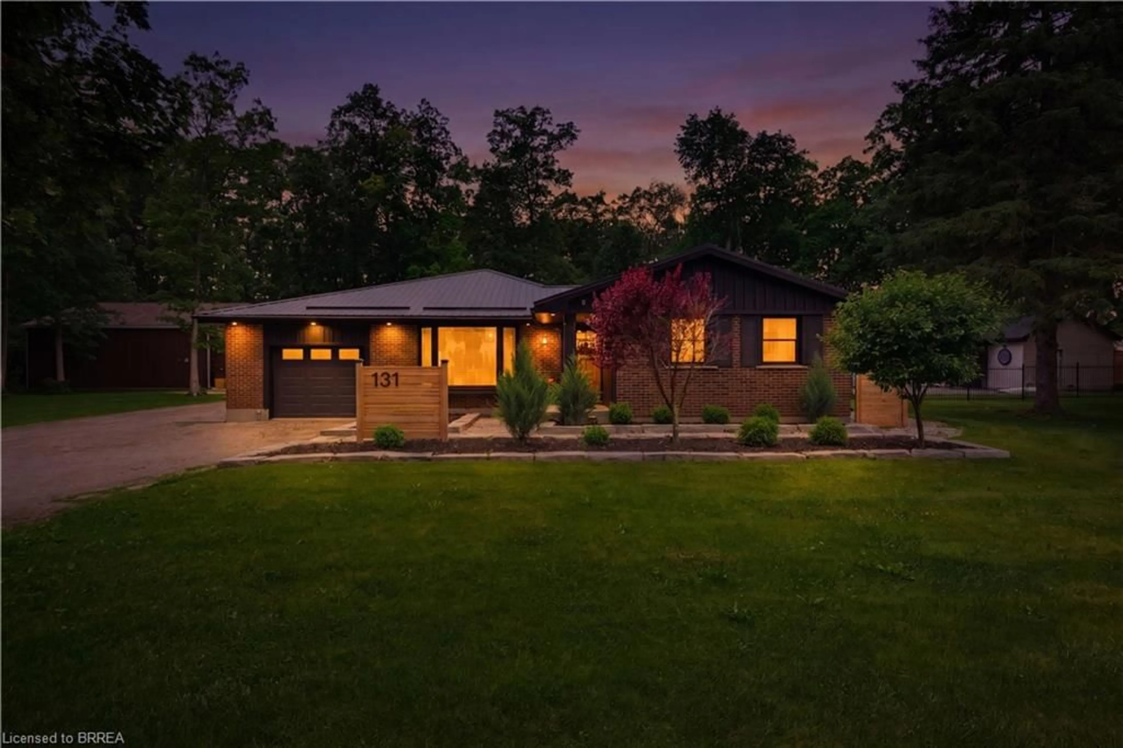 Home with brick exterior material, street for 131 Maple Ave, Burford Ontario N0E 1A0