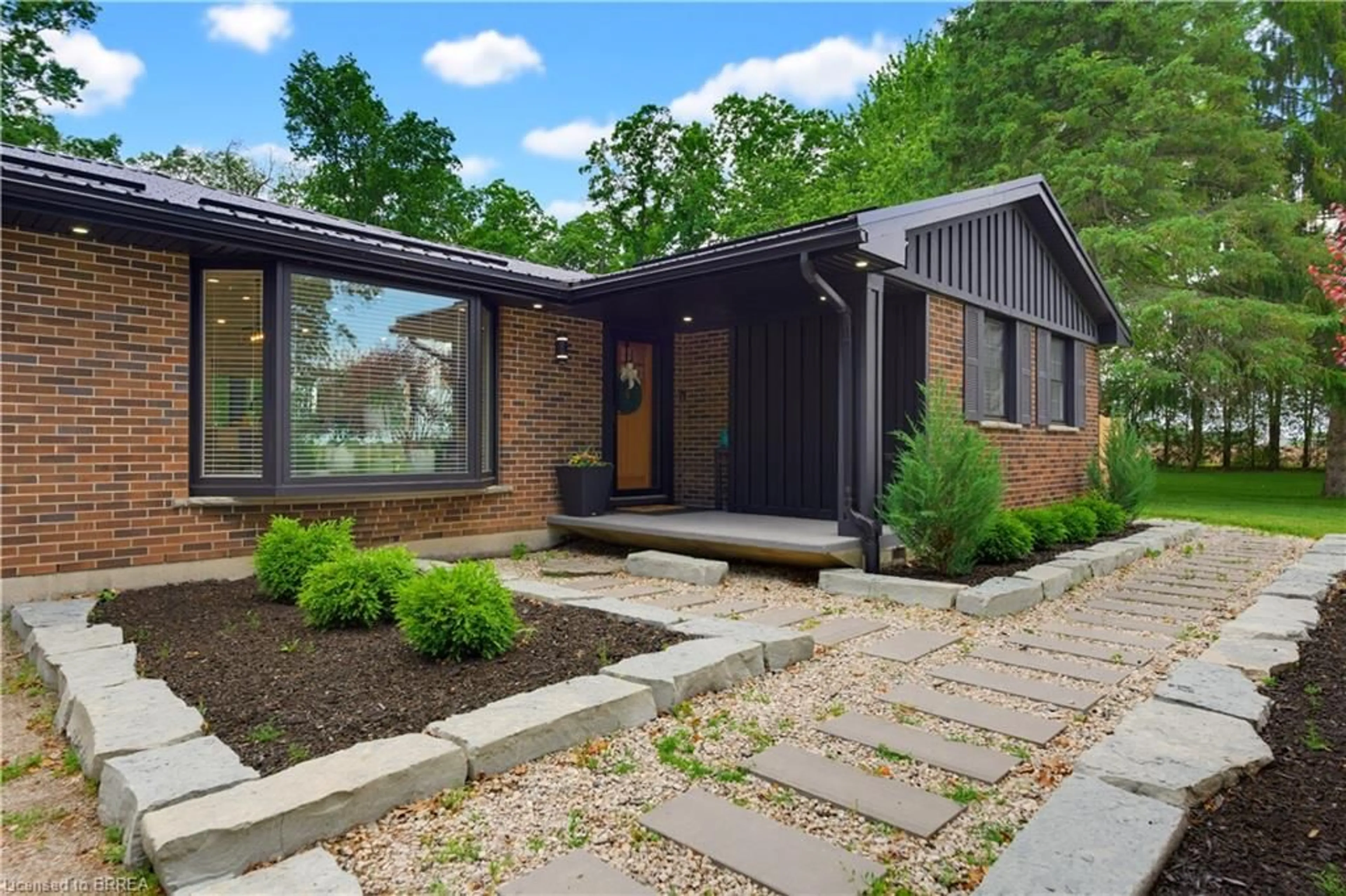 Home with brick exterior material, street for 131 Maple Ave, Burford Ontario N0E 1A0