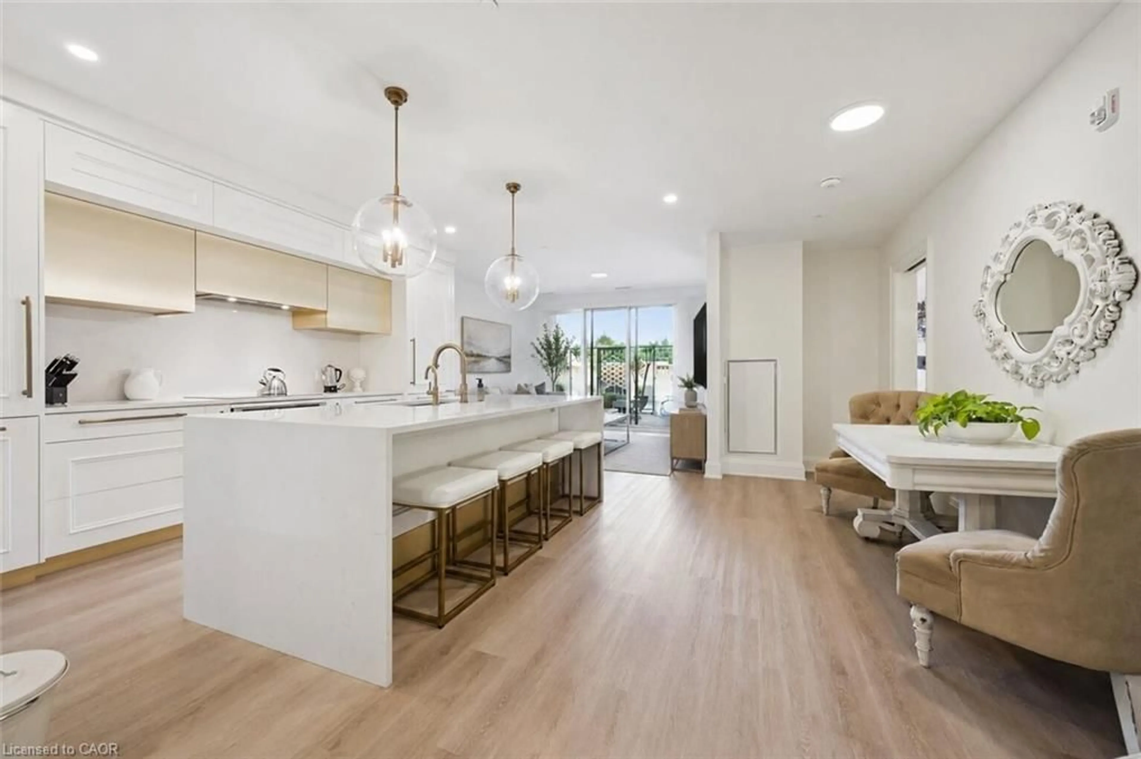 Open concept kitchen, unknown for 6523 Wellington 7 Rd #117, Elora Ontario N0B 1S0