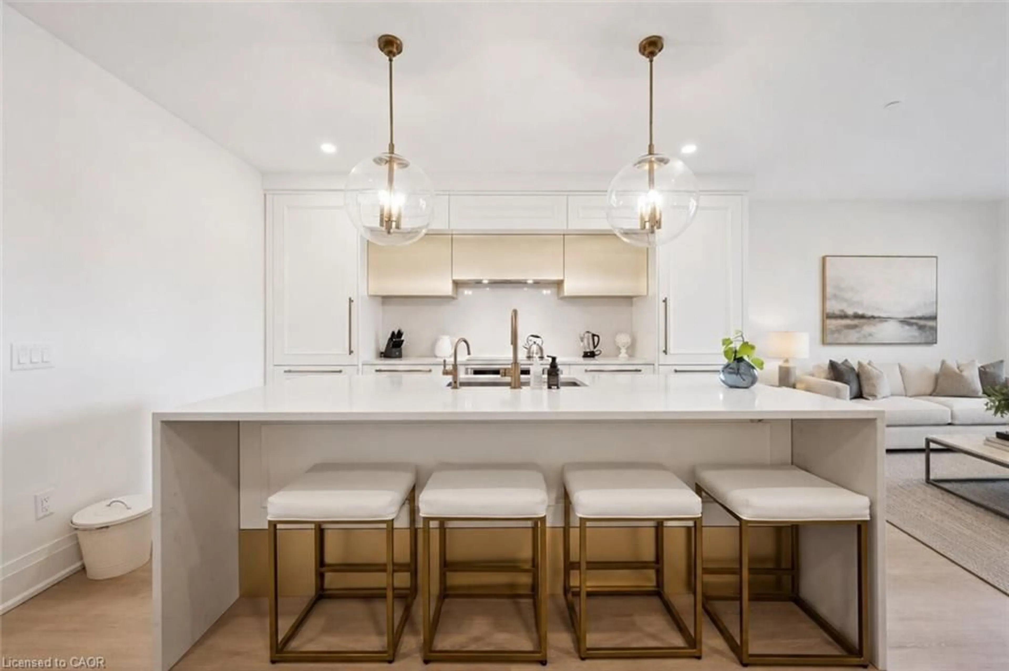 Open concept kitchen, unknown for 6523 Wellington 7 Rd #117, Elora Ontario N0B 1S0