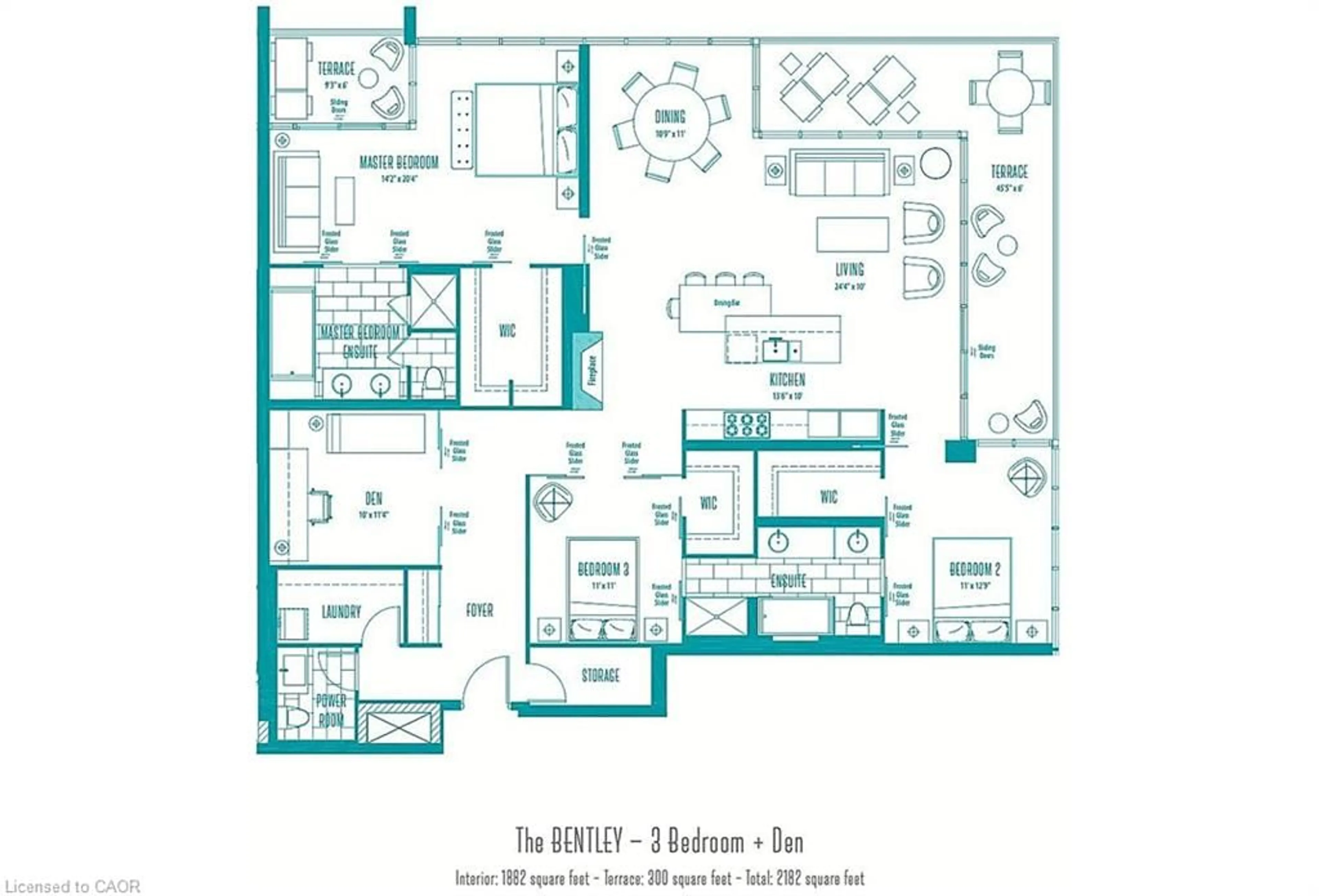 Floor plan for 88 Park Lawn Rd #3005, Etobicoke Ontario M8Y 0B5