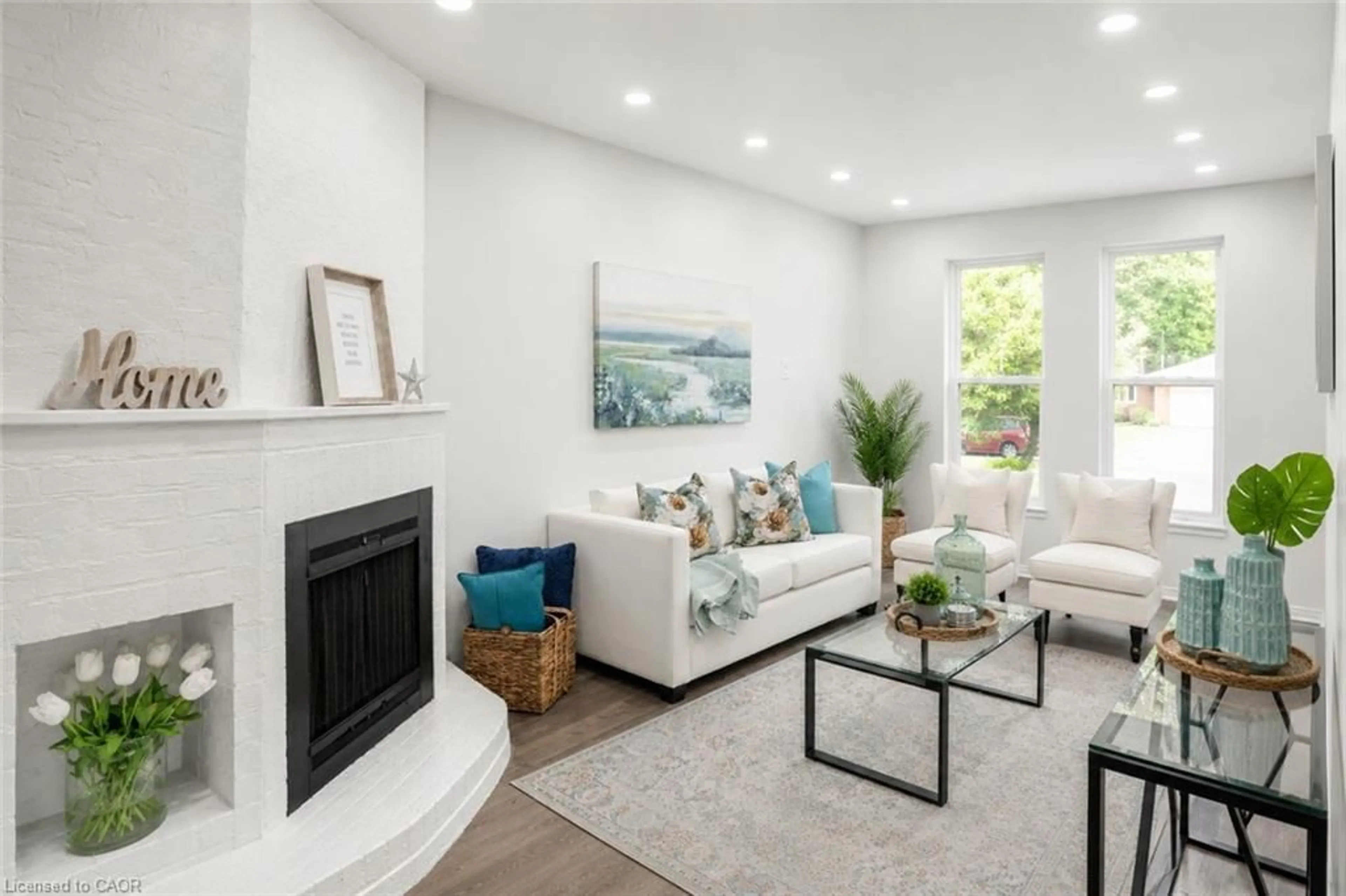 Living room with furniture, unknown for 45 Austen Lane, Barrie Ontario L4N 4V4