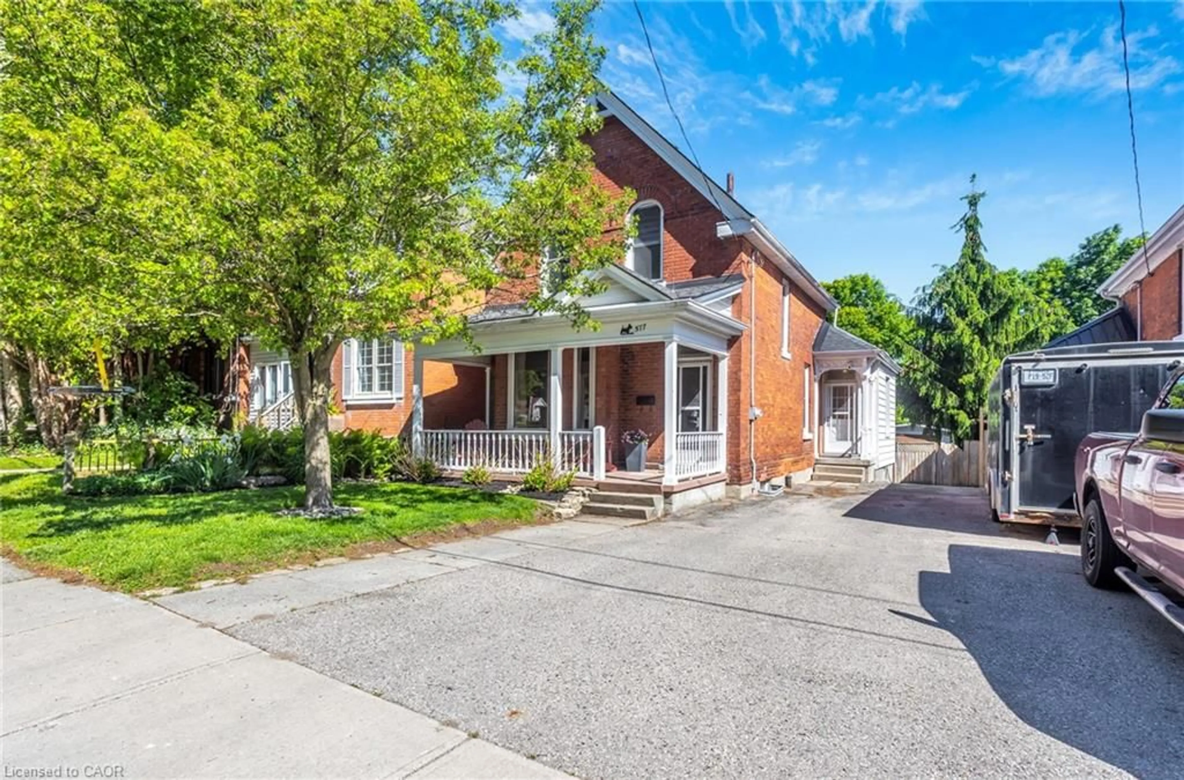 Home with brick exterior material, street for 577 George St, Woodstock Ontario N4S 4J7