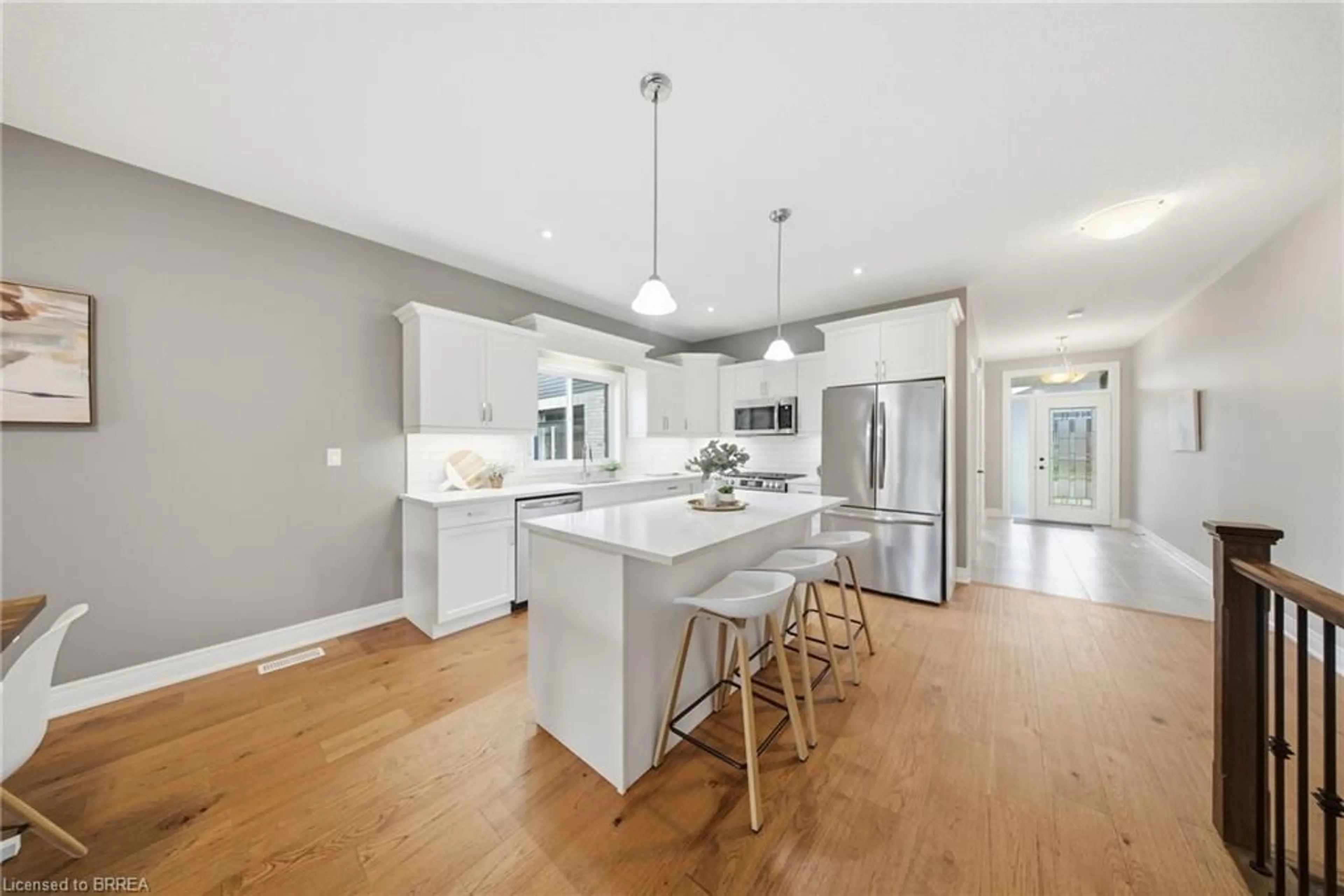 Open concept kitchen, unknown for 57 Mckeen St, Jarvis Ontario N0A 1J0