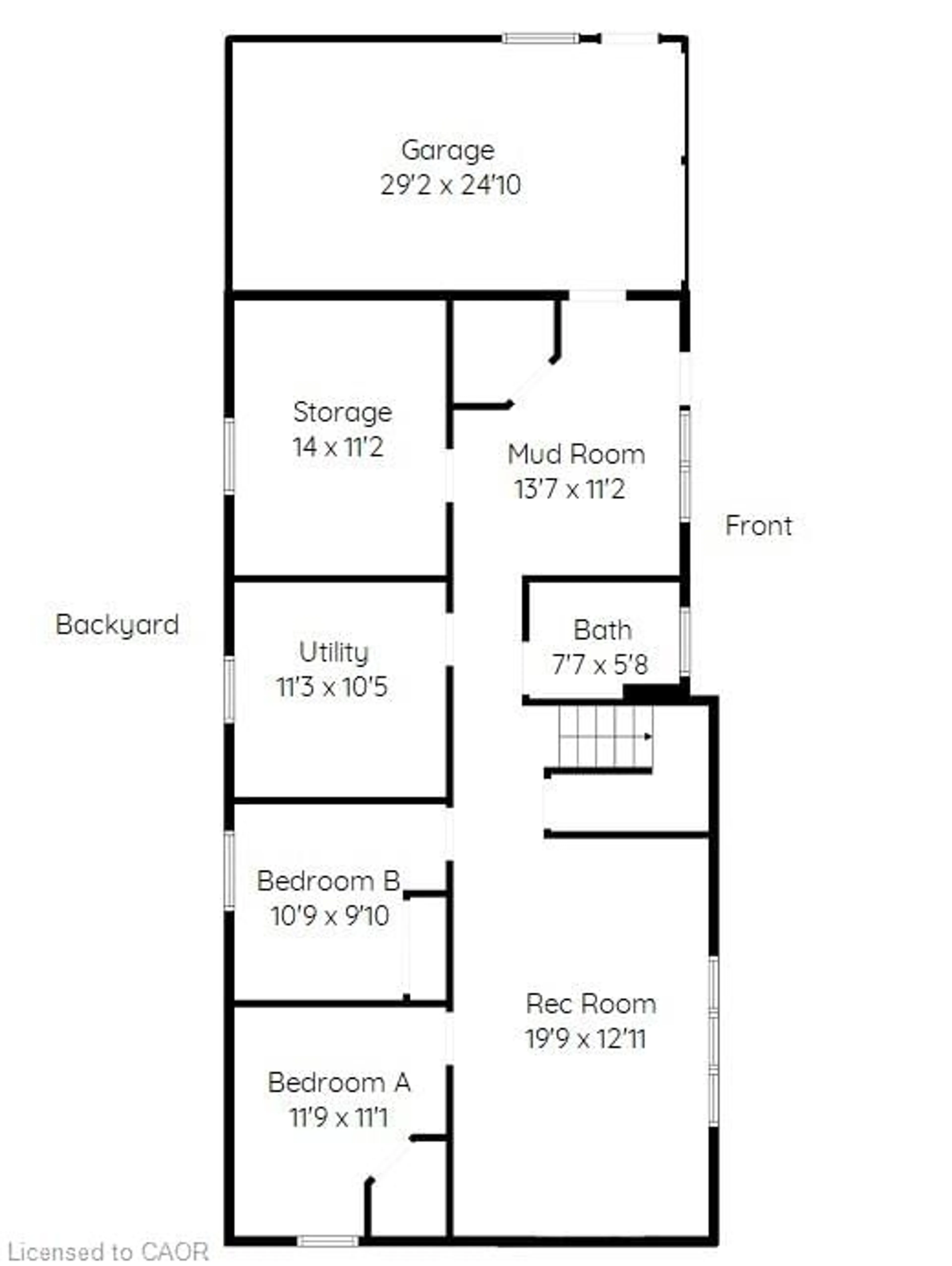 Floor plan for 1837 Concession 6 Rd, Branchton Ontario N0B 1L0