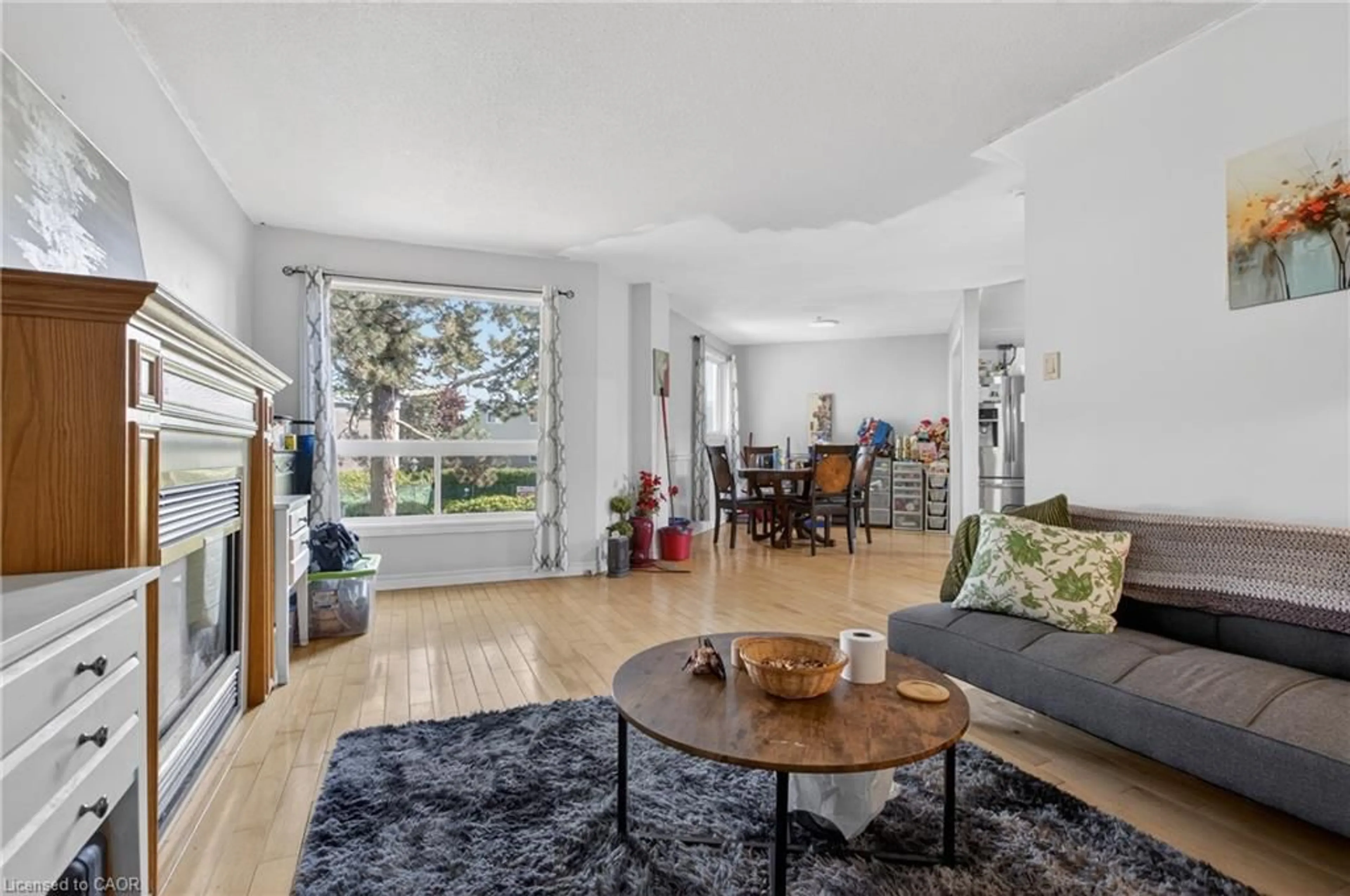 Living room with furniture, unknown for 60 Elmsdale Dr #37, Kitchener Ontario N2E 2G4