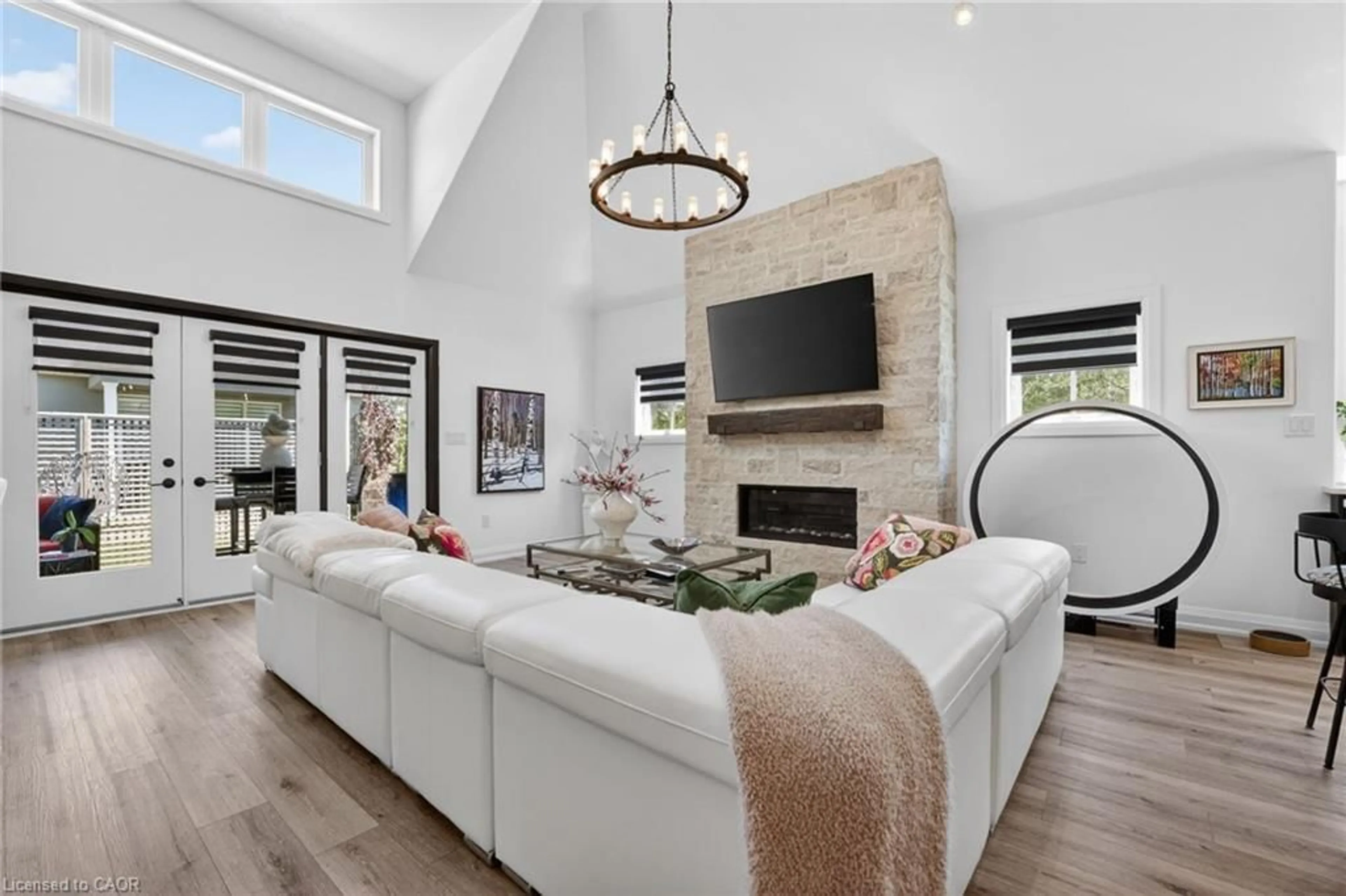 Living room with furniture, unknown for 12 Sassafras Row, Ridgeway Ontario L0S 1N0