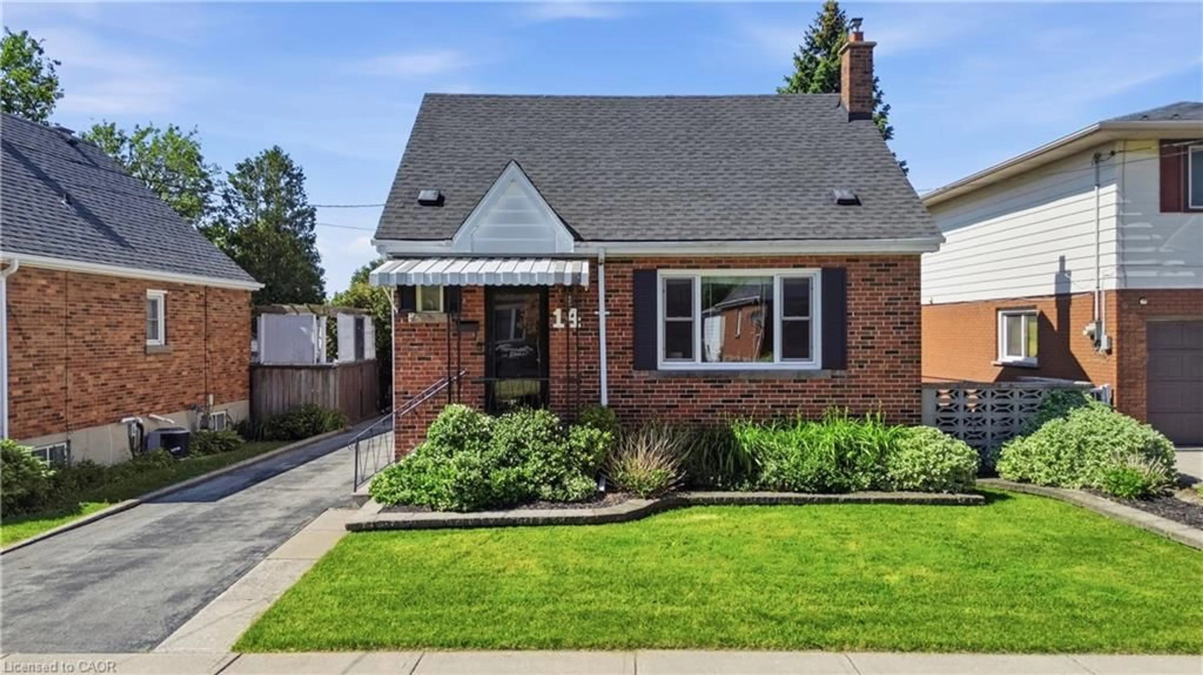 Home with brick exterior material, street for 14 Russell St, Hamilton Ontario L8V 1J5