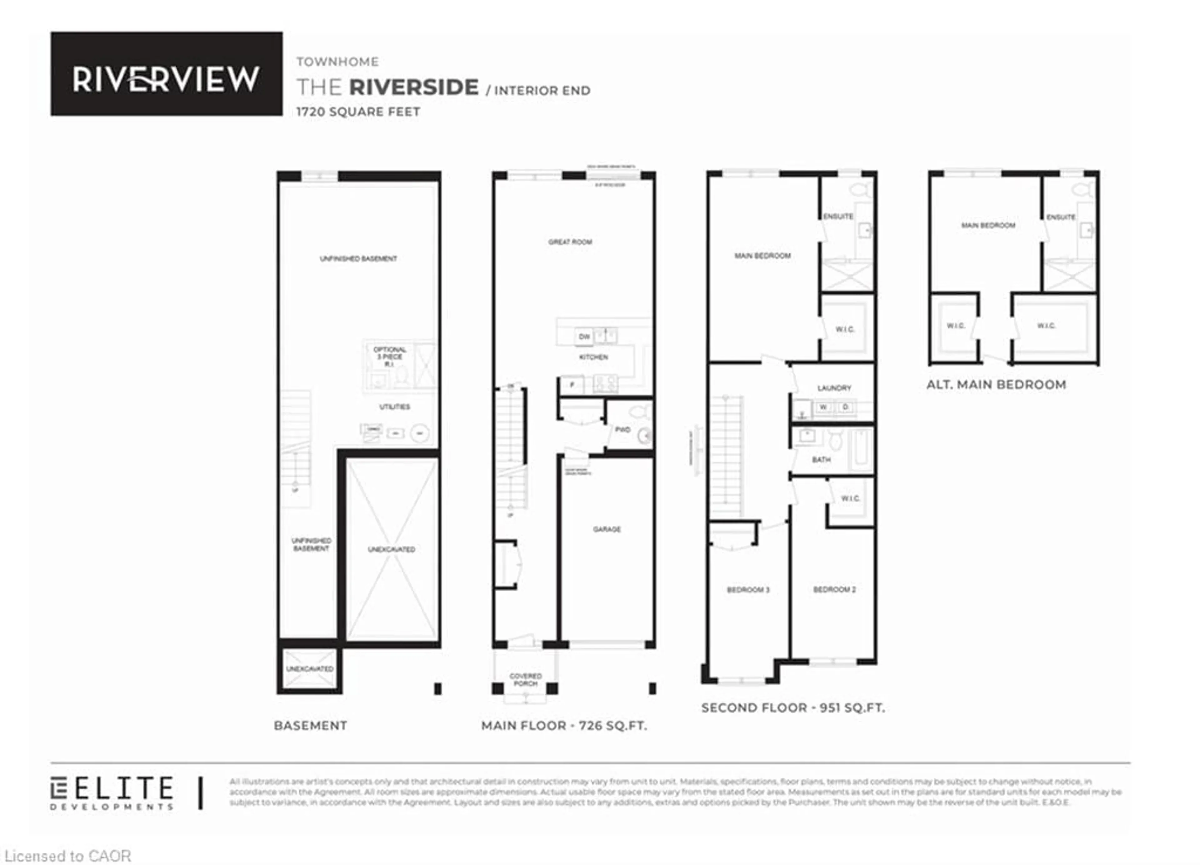 Floor plan for 11 Creek Ave #40, Caledonia Ontario N3W 1E4