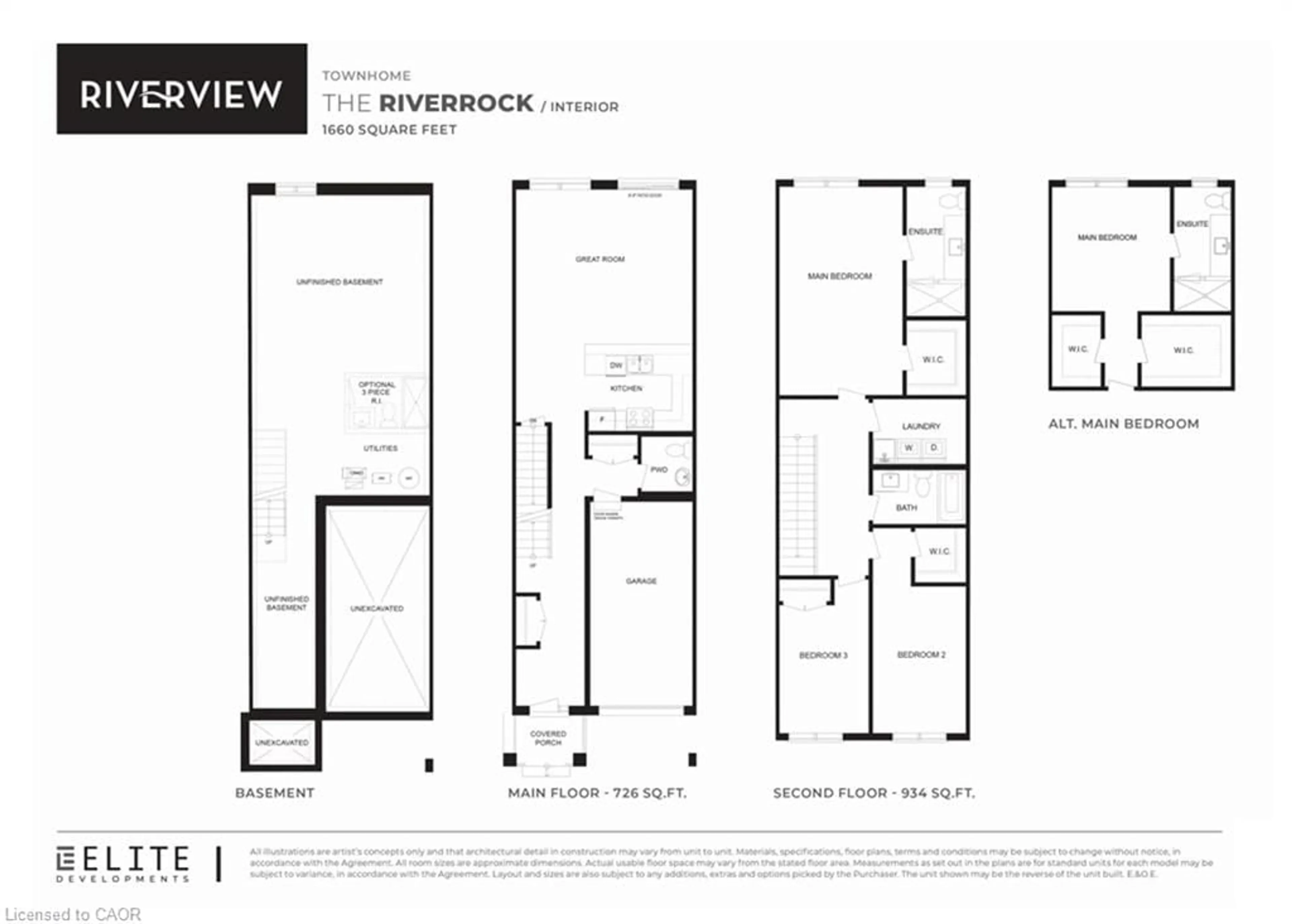 Floor plan for 22 Elite Cres #66, Caledonia Ontario N3W 1E4