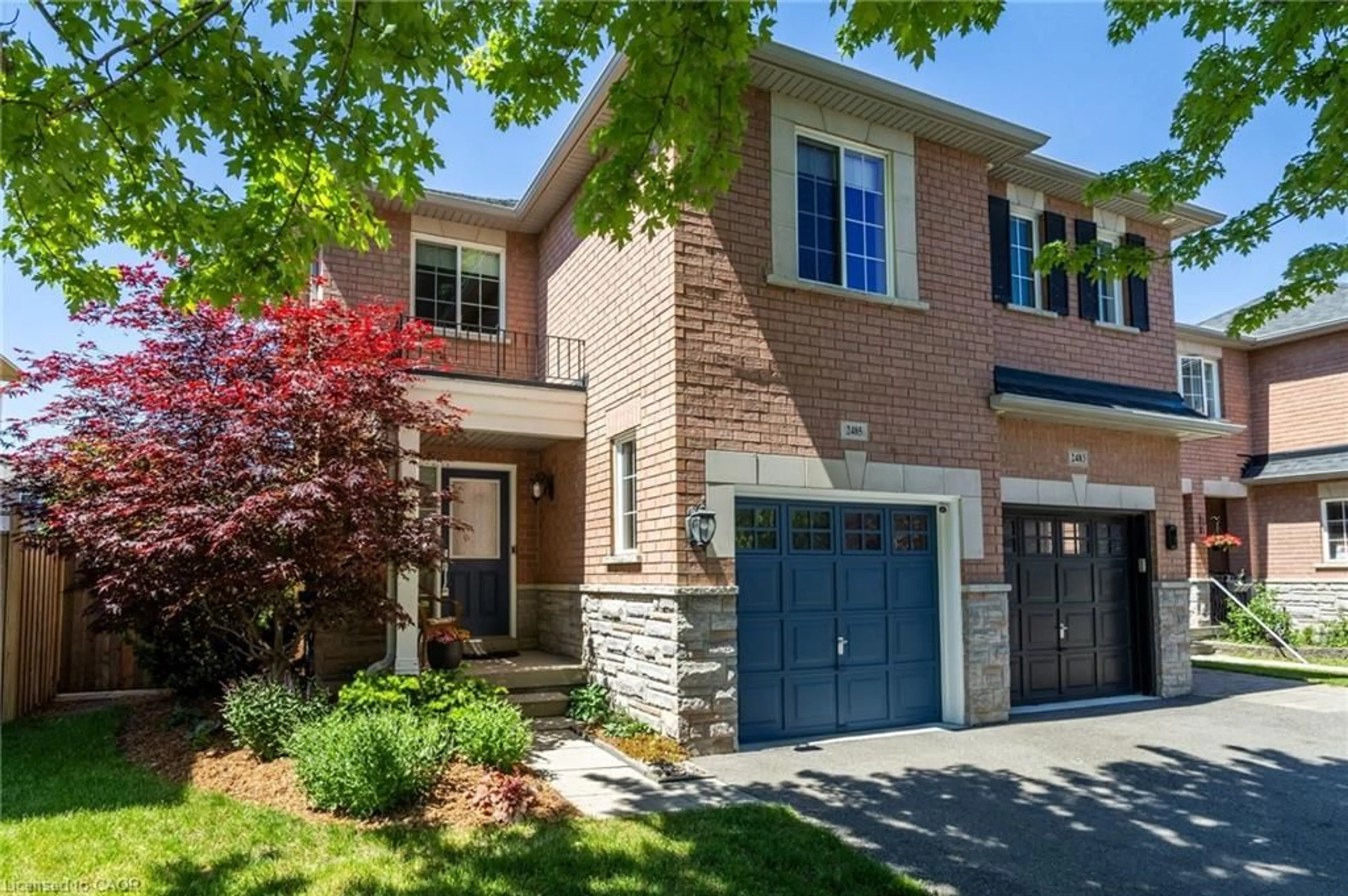 Home with brick exterior material, street for 2485 Newcastle Cres, Oakville Ontario L6M 4P3
