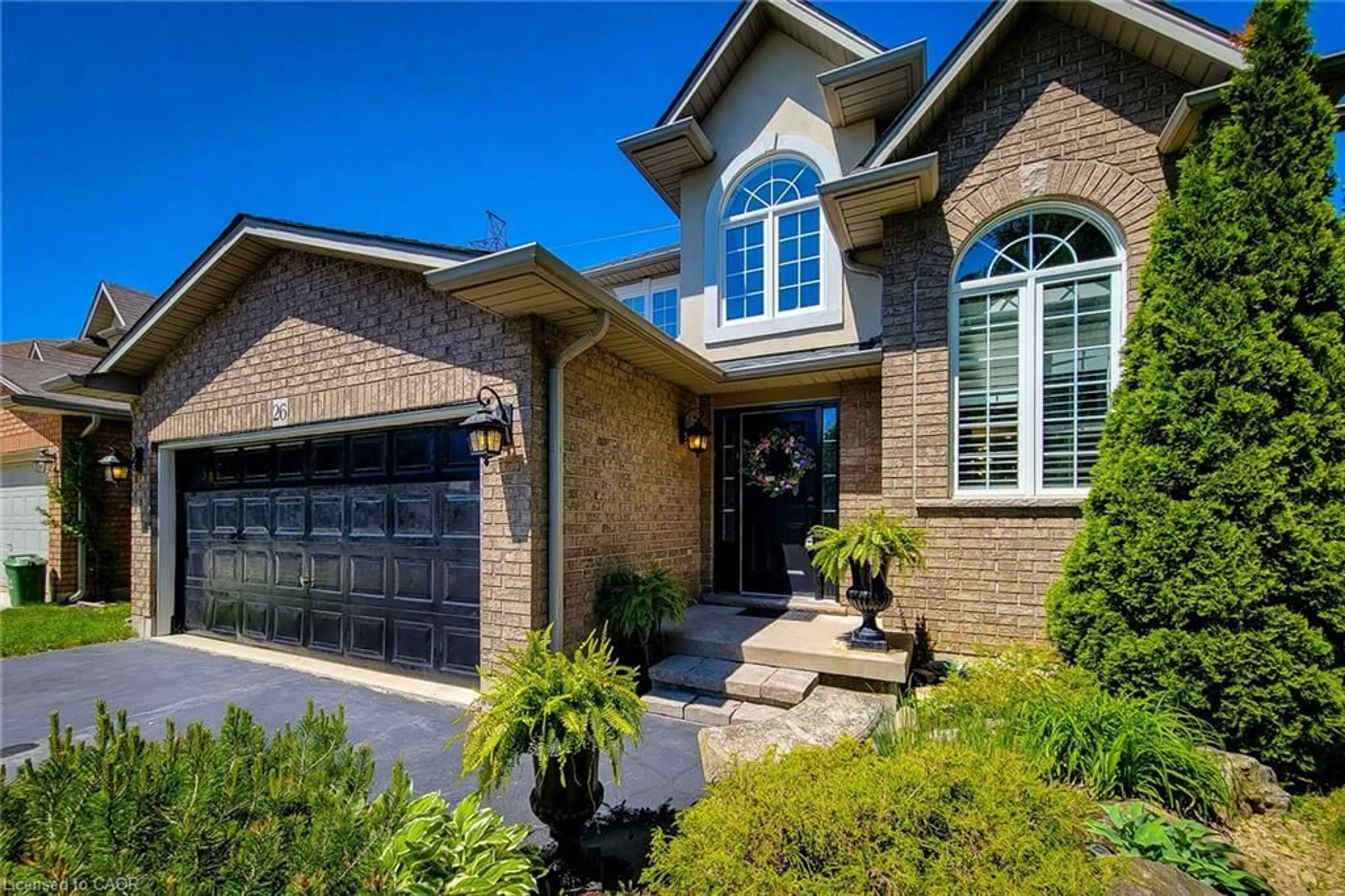 Home with brick exterior material, street for 26 Grassyplain Dr, Hamilton Ontario L0R 1W0