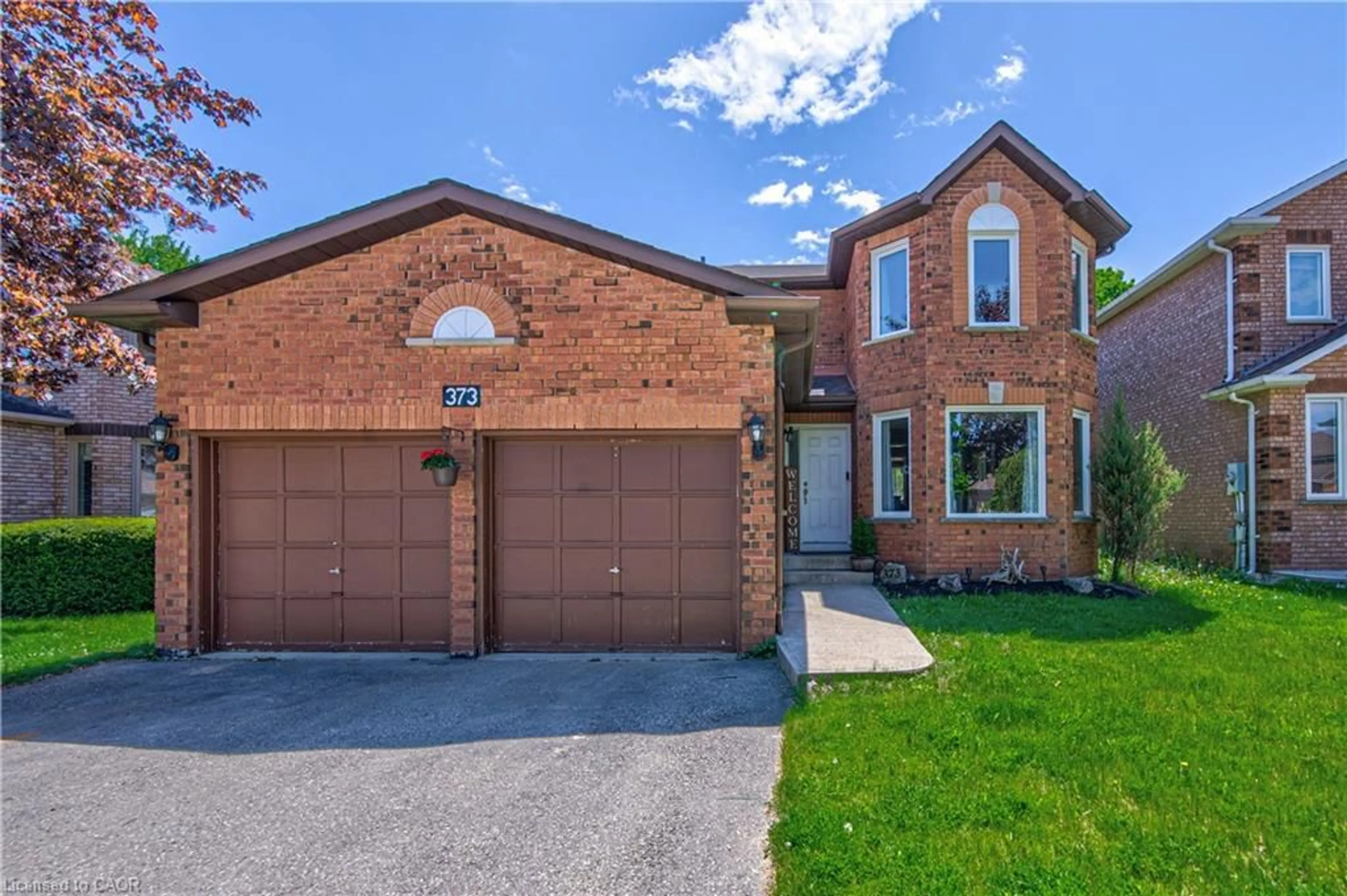 Home with brick exterior material, street for 373 Saginaw Pky, Cambridge Ontario N1T 1M5