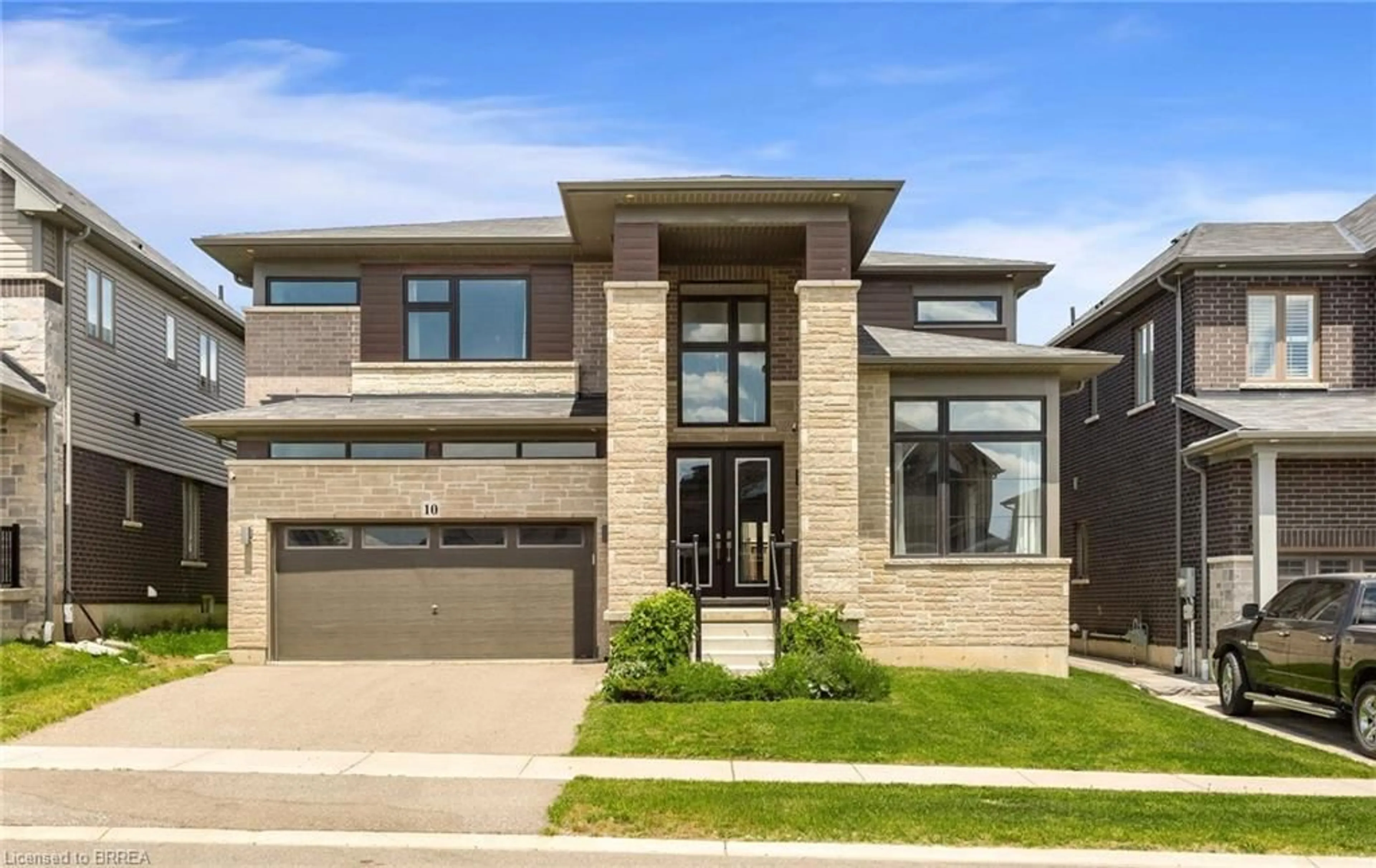 Home with brick exterior material, street for 10 Mcgovern Lane, Paris Ontario N3L 0K3