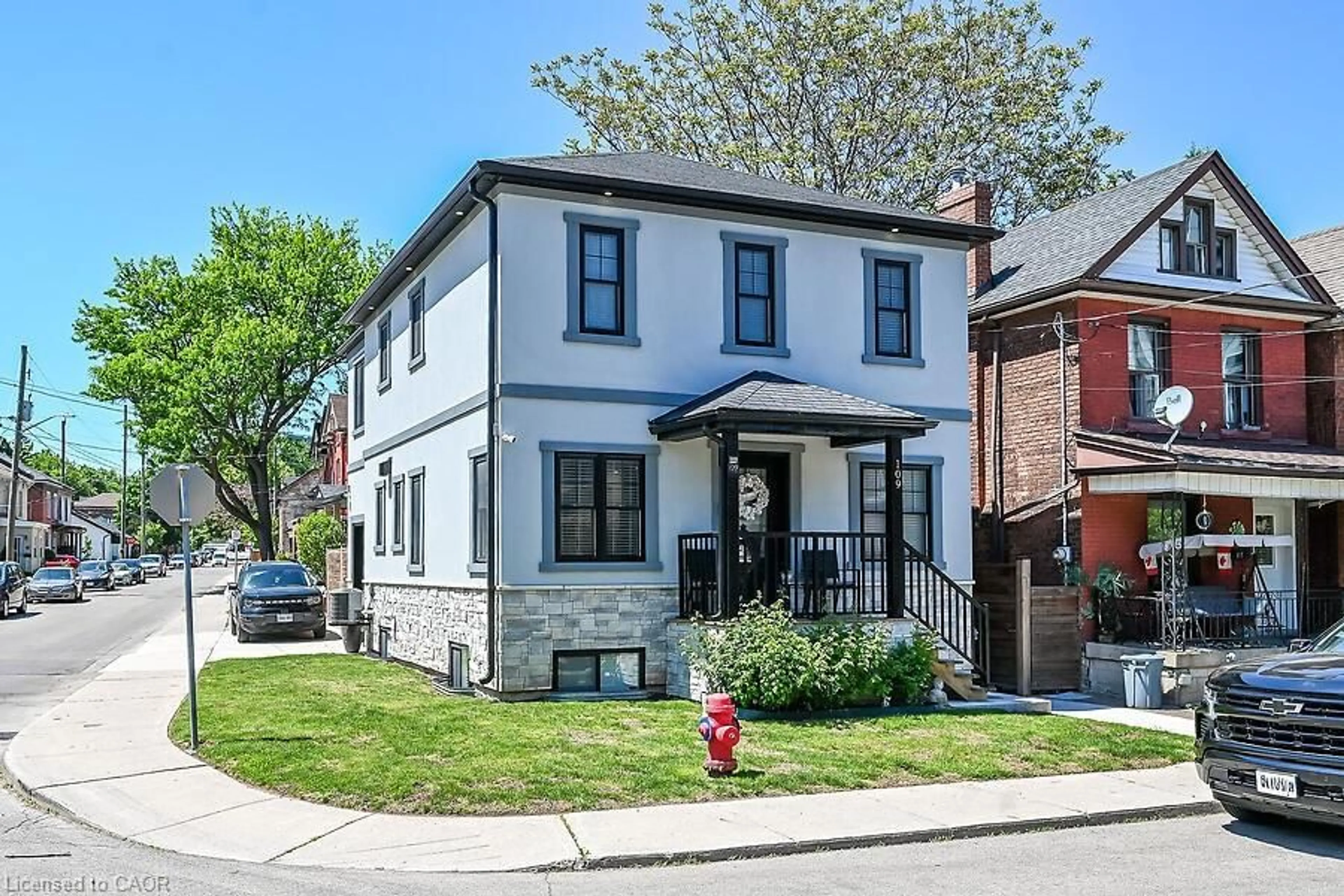 Home with brick exterior material, street for 109 Ray St, Hamilton Ontario L8R 2Y1