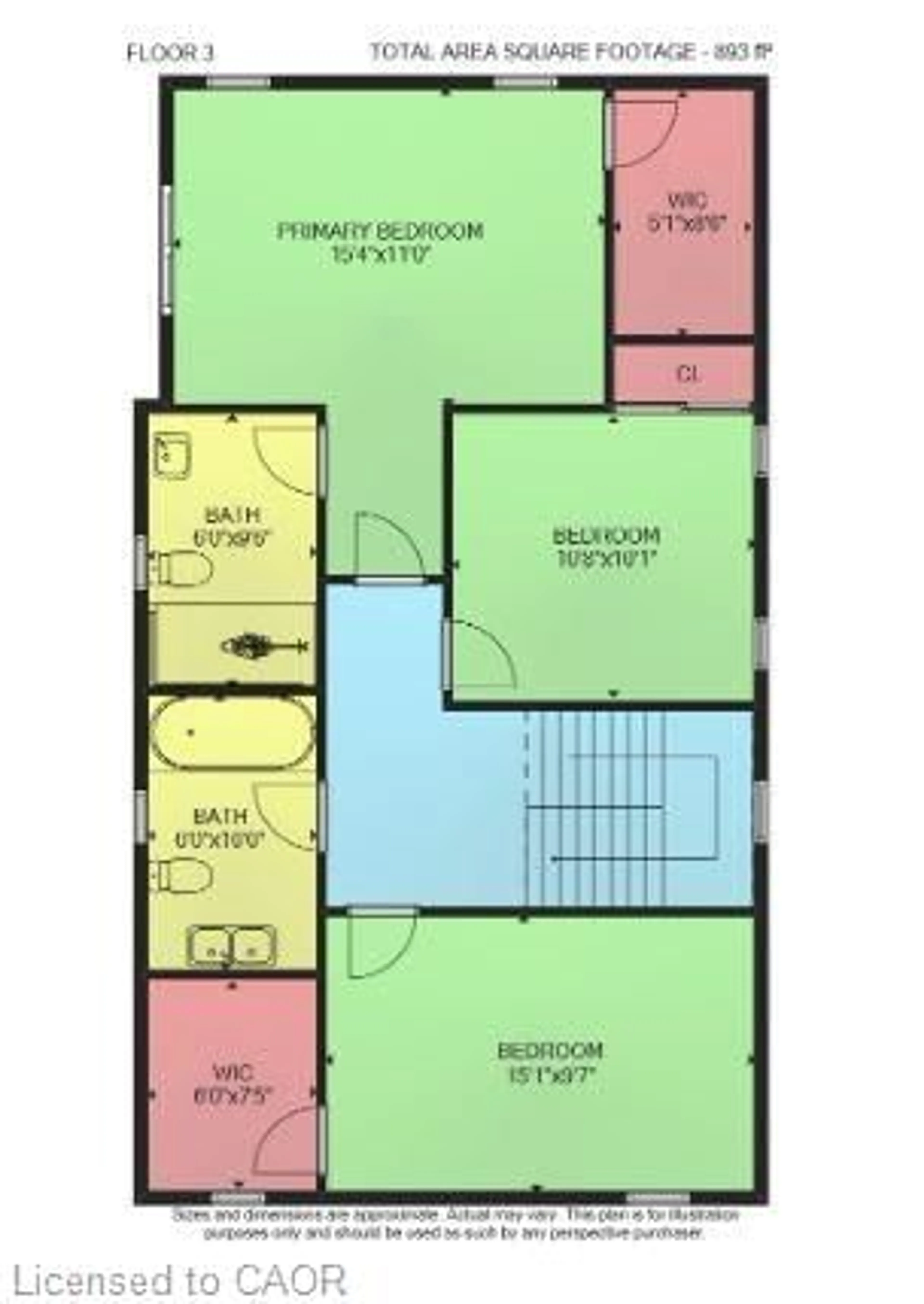 Floor plan for 109 Ray St, Hamilton Ontario L8R 2Y1