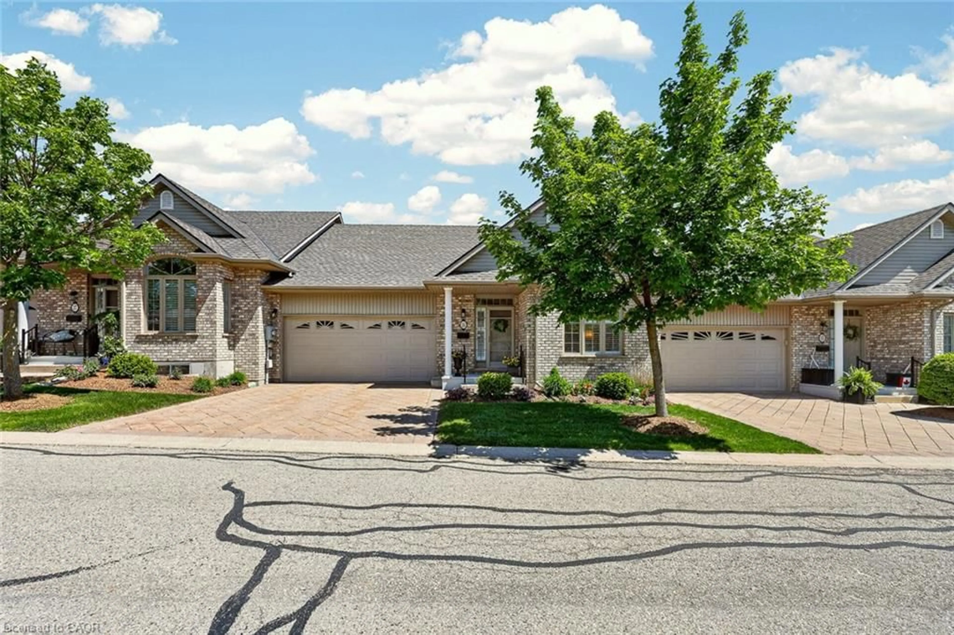 Home with brick exterior material, street for 500 Lakeview Dr #16, Woodstock Ontario N4T 1W4