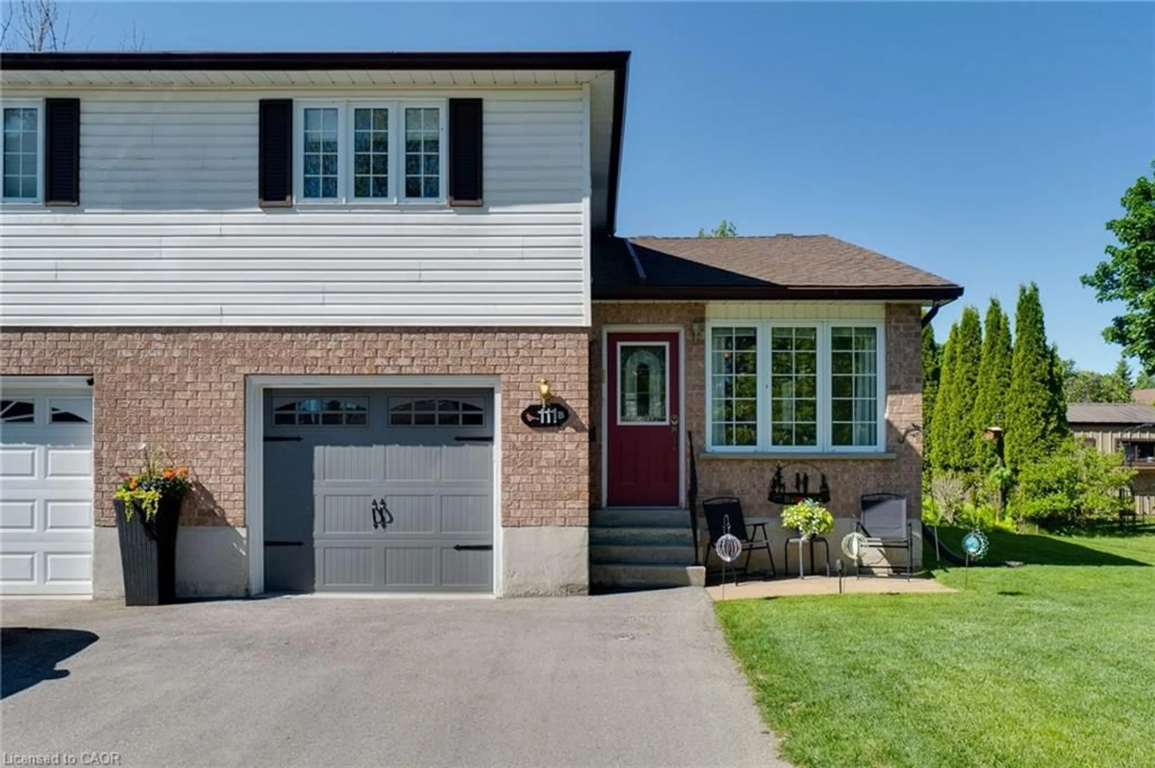 Home with brick exterior material, street for 111B Miller Cres, Palmerston Ontario N0G 2P0