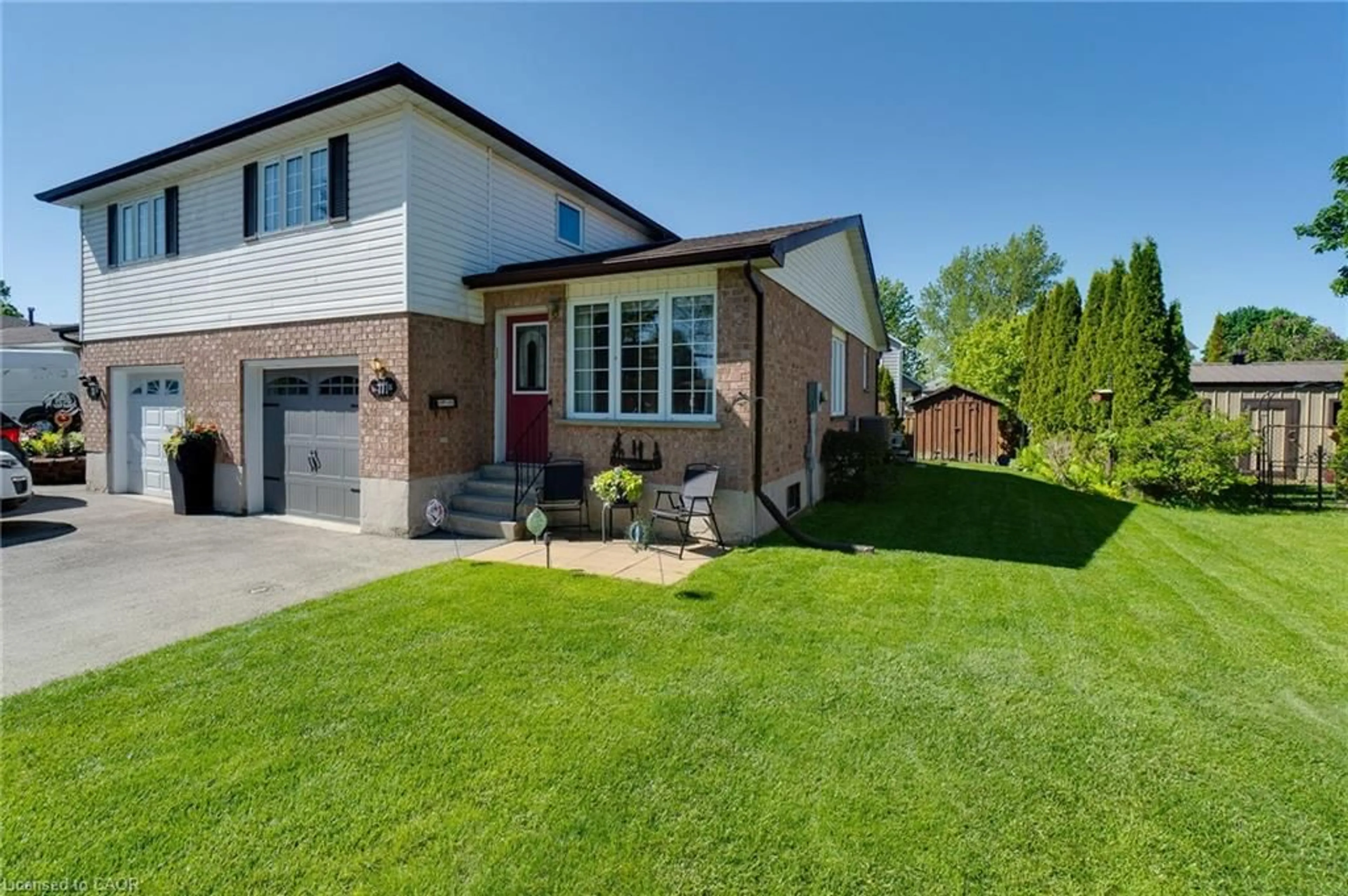 Home with brick exterior material, street for 111B Miller Cres, Palmerston Ontario N0G 2P0