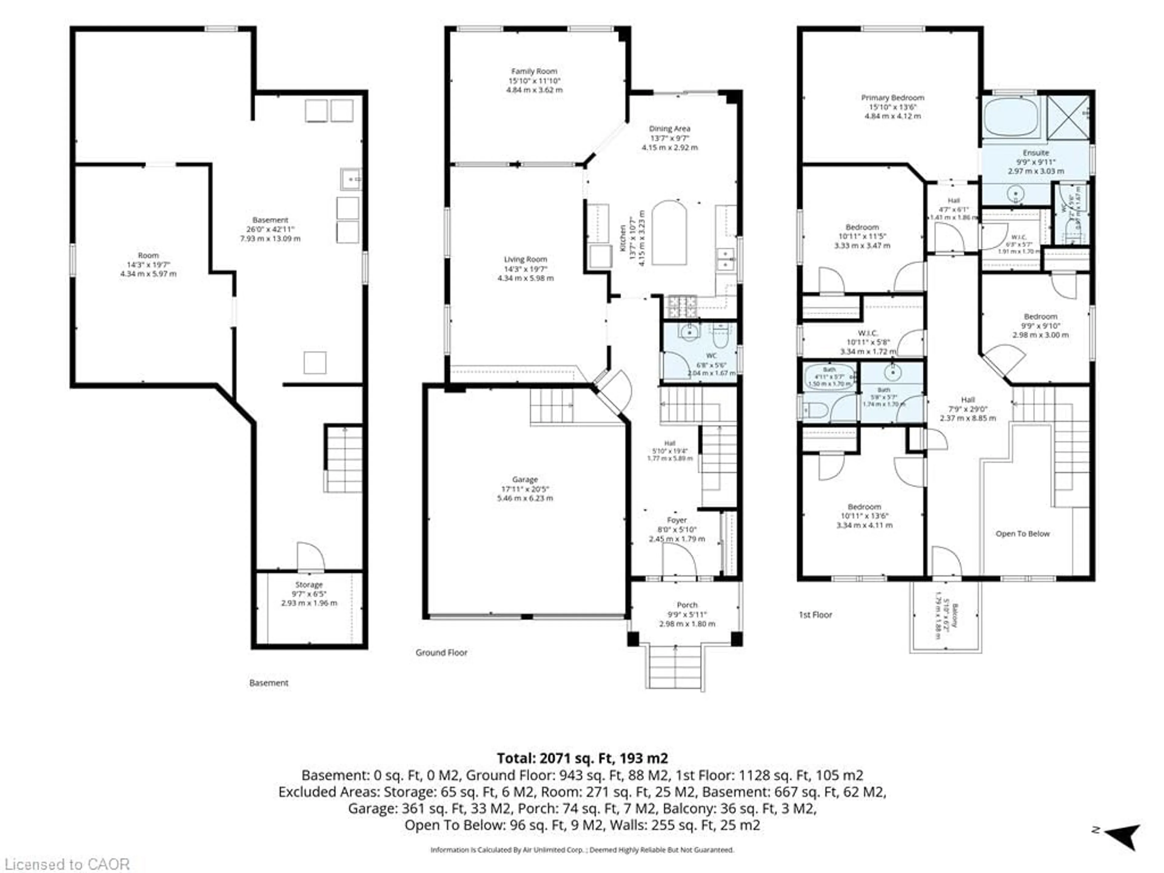 Floor plan for 82 Gwillimbury Dr, Bradford Ontario L3Z 0C8