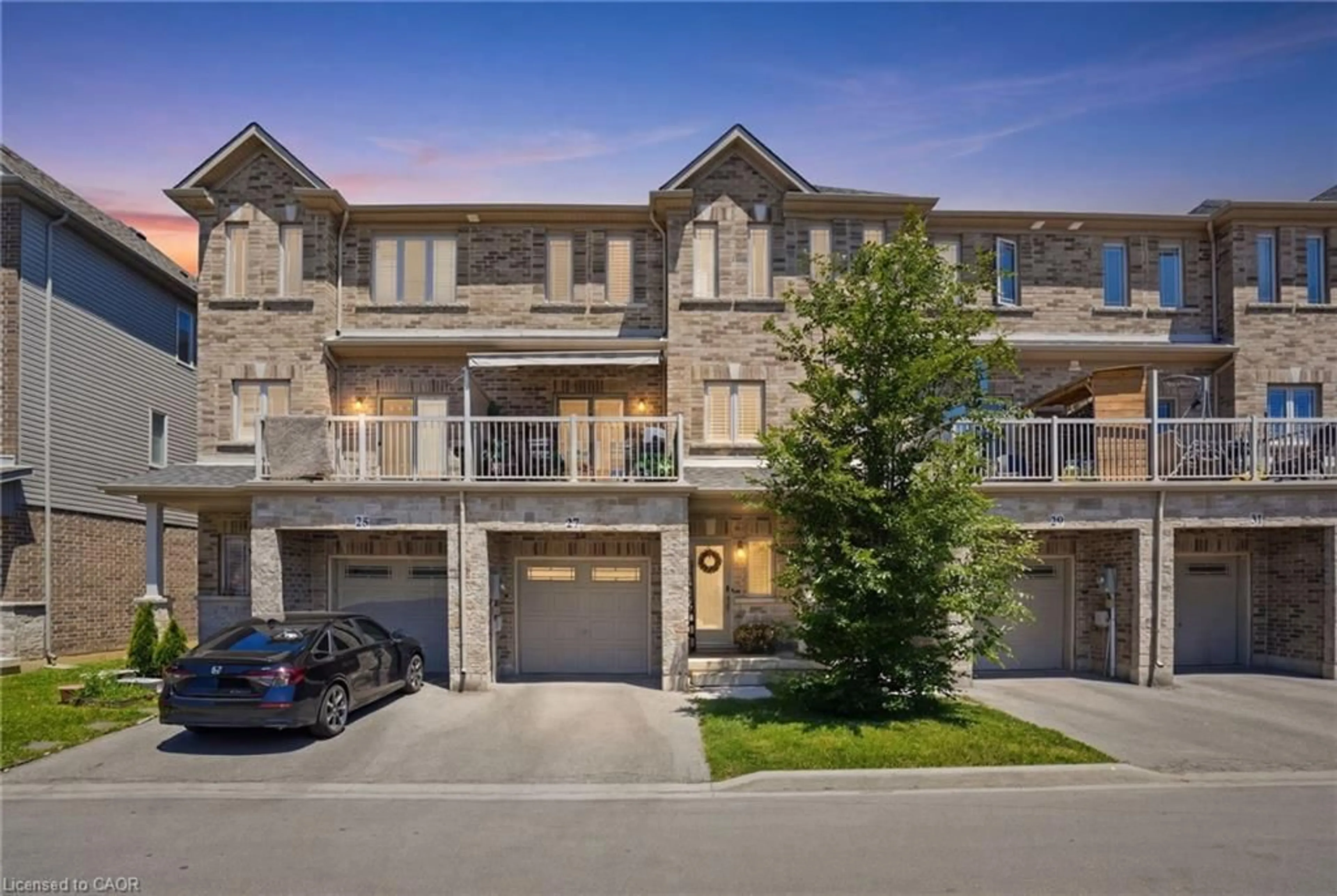A pic from outside/outdoor area/front of a property/back of a property/a pic from drone, street for 27 Crossings Way, Hannon Ontario L0R 1P0