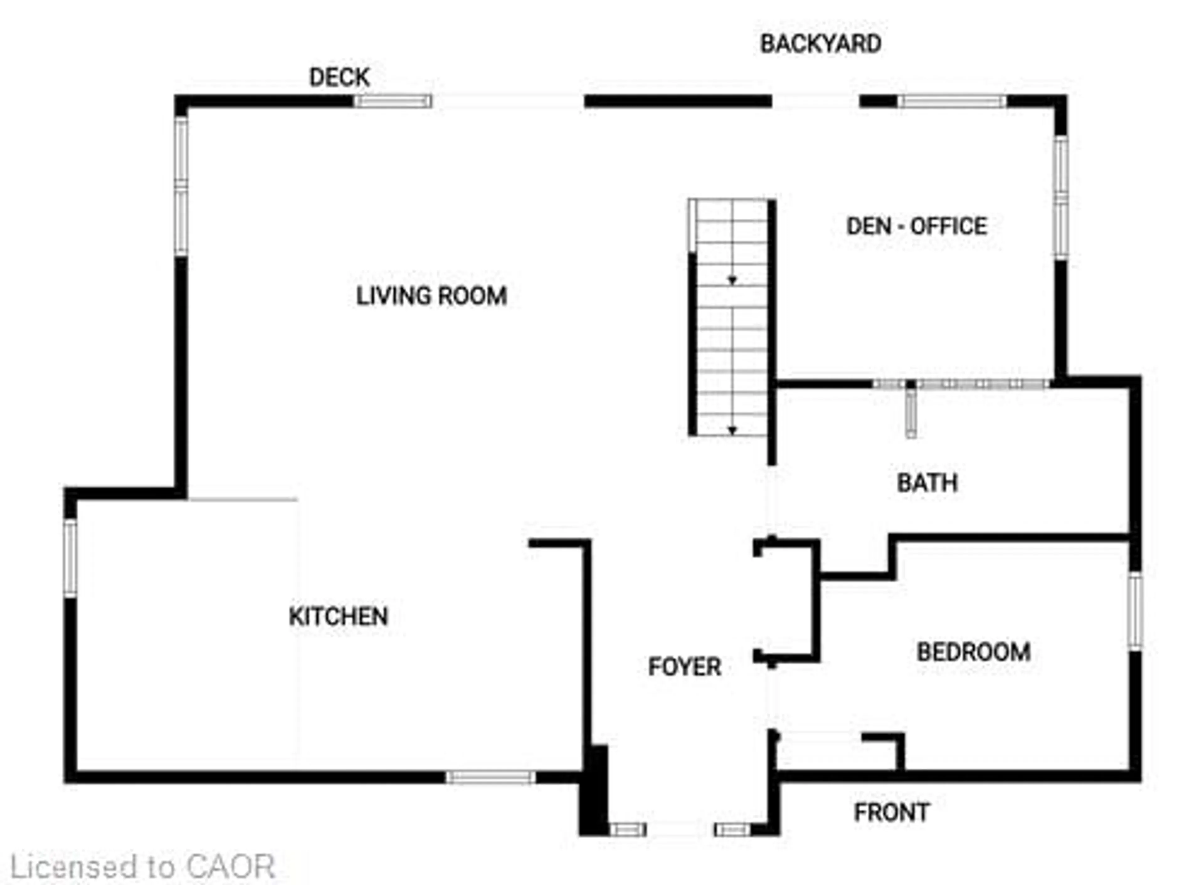 Floor plan for 949 Upper Paradise Rd, Hamilton Ontario L9B 2M9