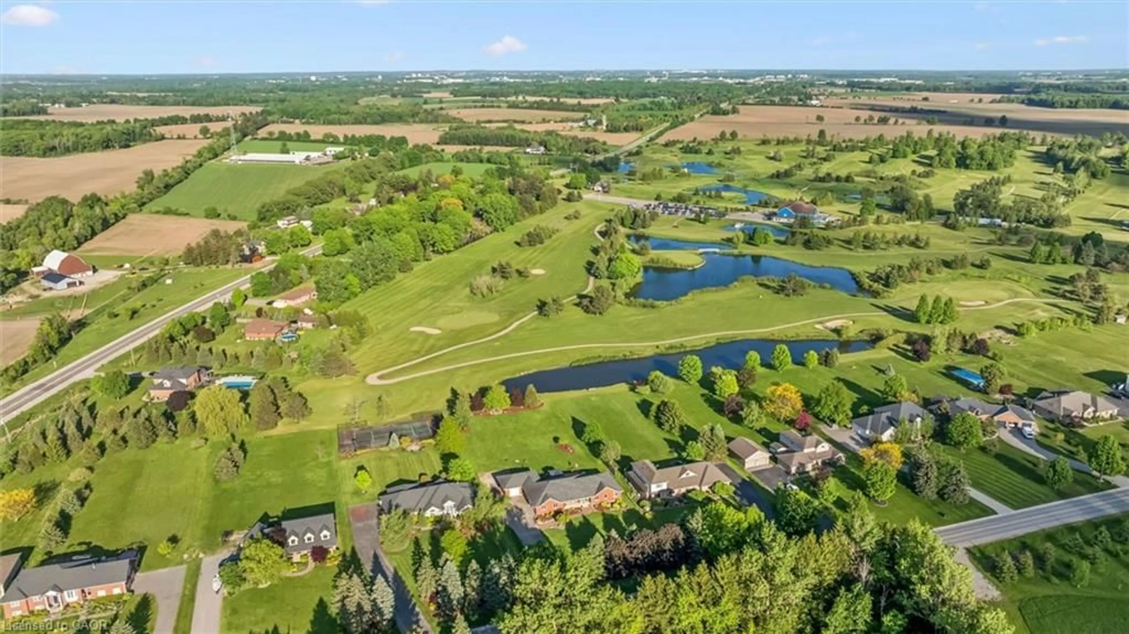A pic from outside/outdoor area/front of a property/back of a property/a pic from drone, water/lake/river/ocean view for 7189 Ariss Valley Rd, Ariss Ontario N0B 1B0