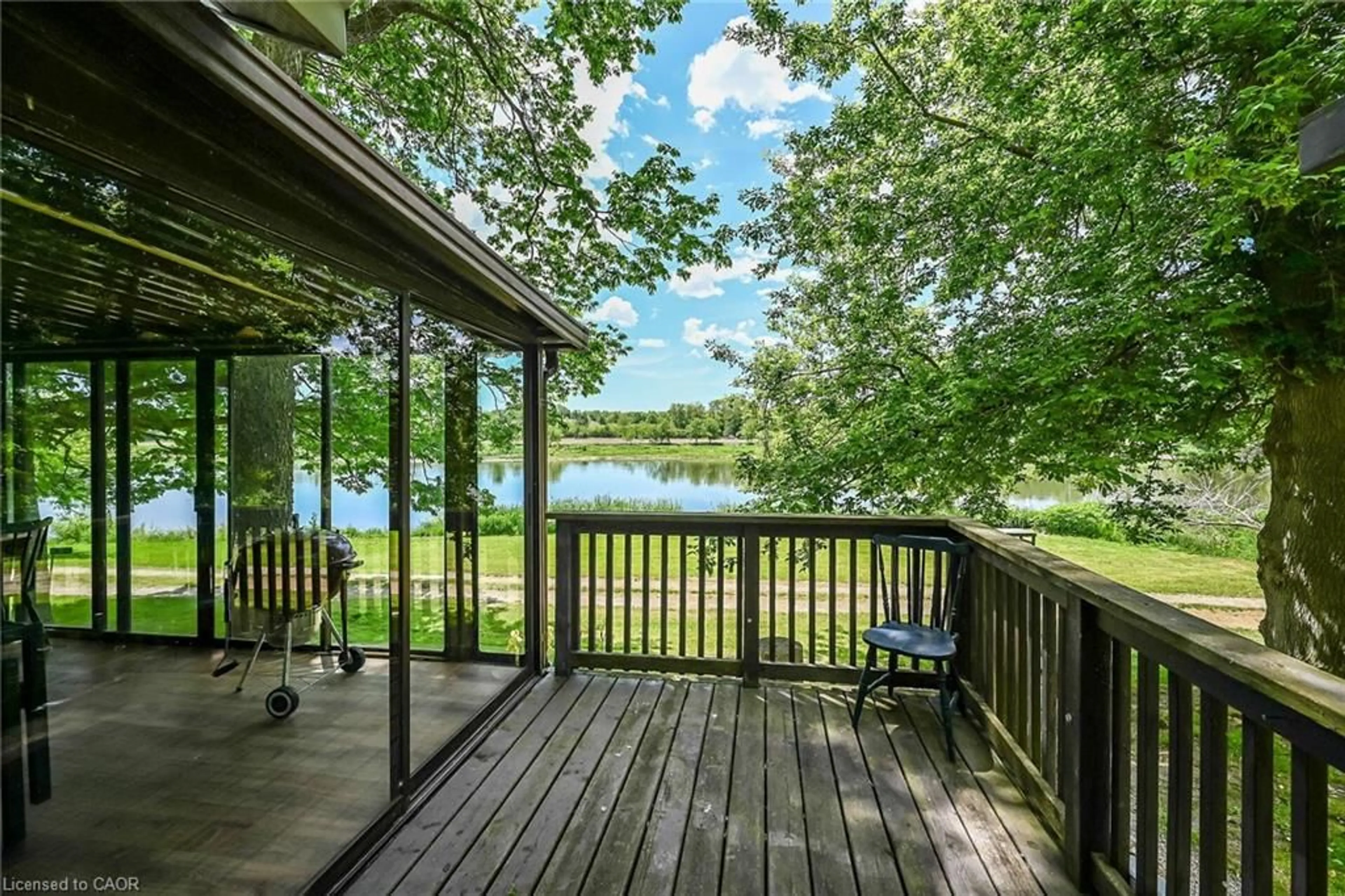 Patio, water/lake/river/ocean view for 2 Townline Rd, Cayuga Ontario N0A 1E0