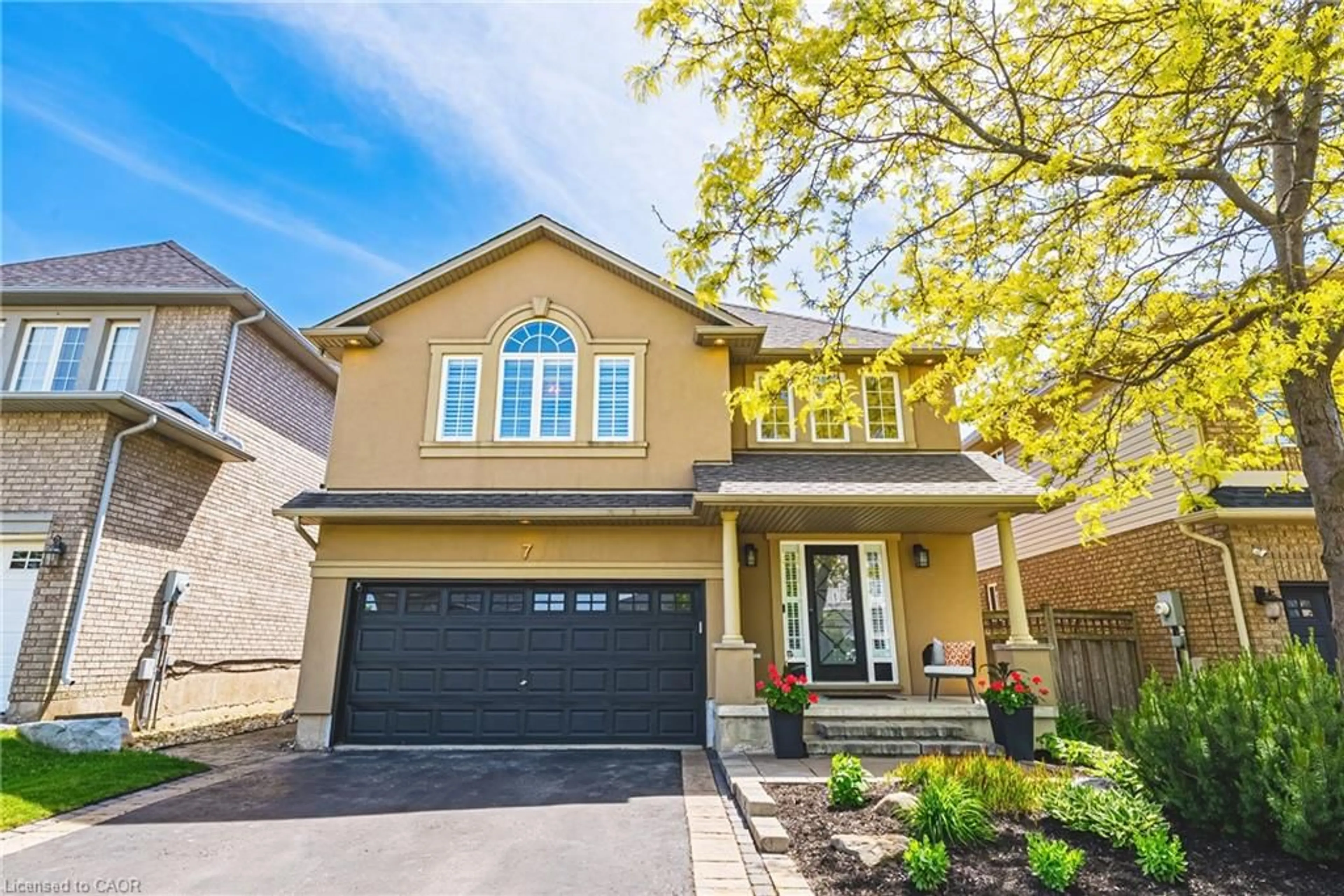 Home with brick exterior material, street for 7 Camp Dr, Ancaster Ontario L9K 0A7
