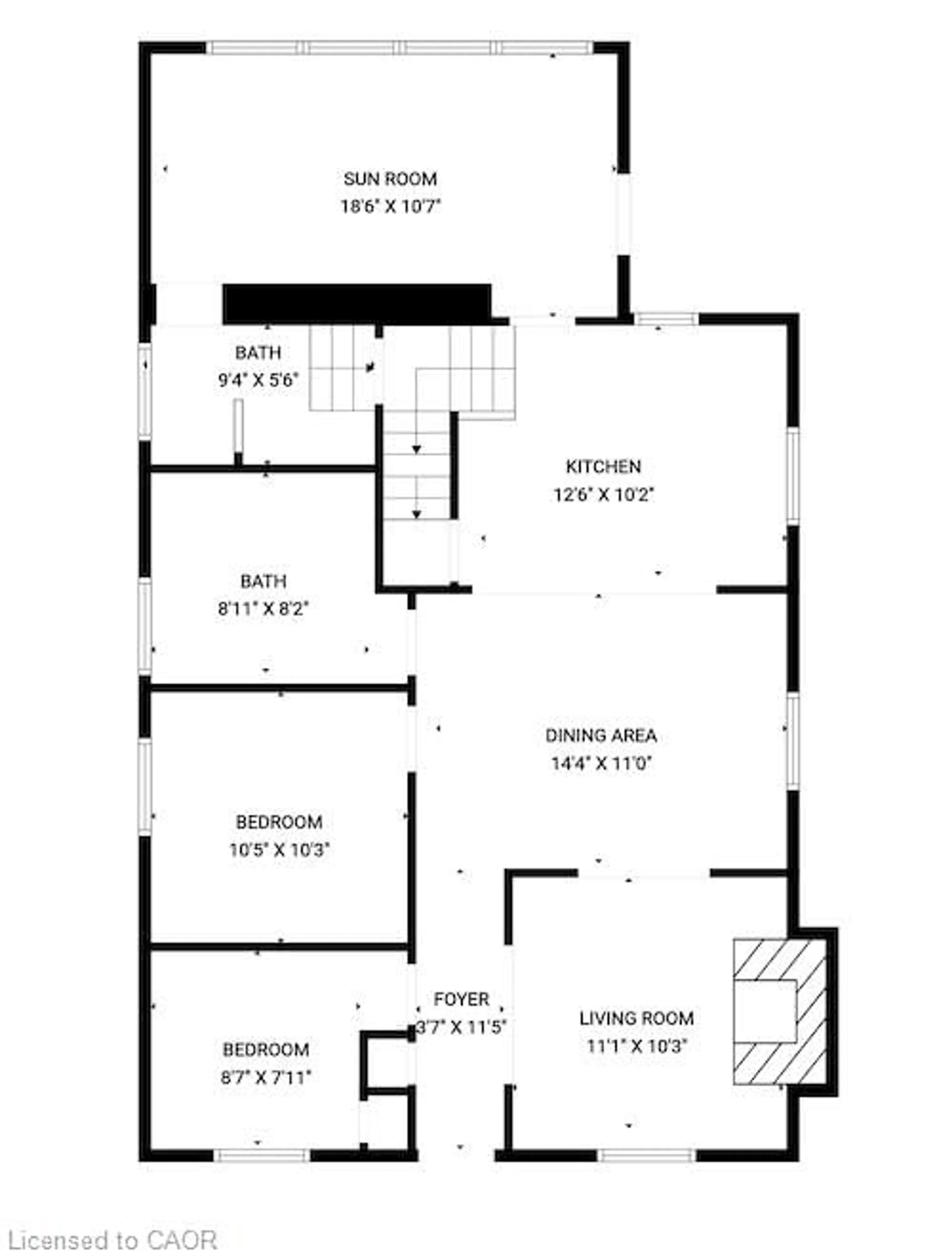 Floor plan for 209 Drummond St, Brantford Ontario N3S 6B1