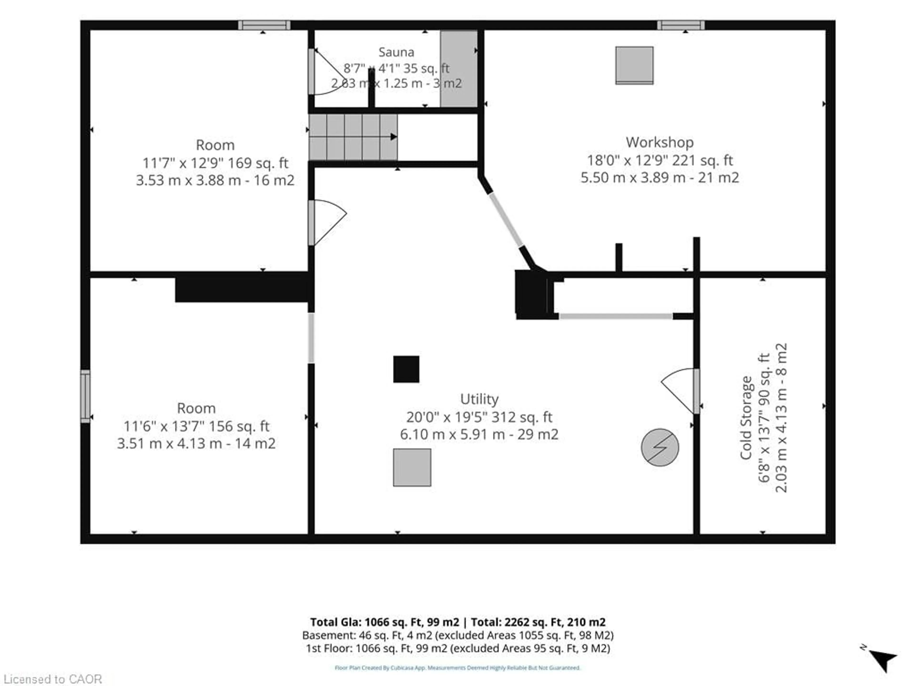 Floor plan for 122 West Quarterline Rd, Port Rowan Ontario N0E 1M0