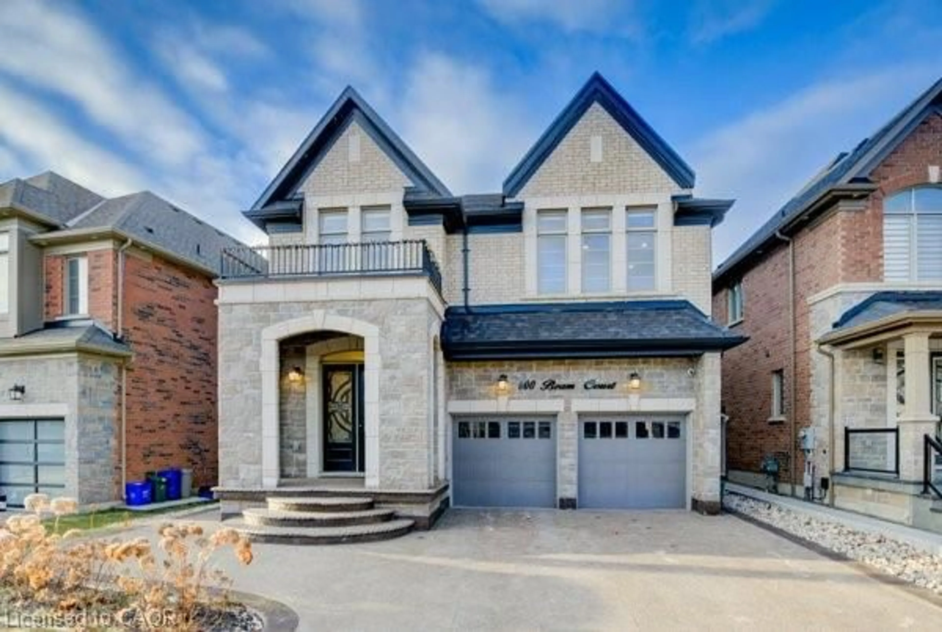 Home with brick exterior material, street for 600 Beam Crt, Milton Ontario L9E 1L3