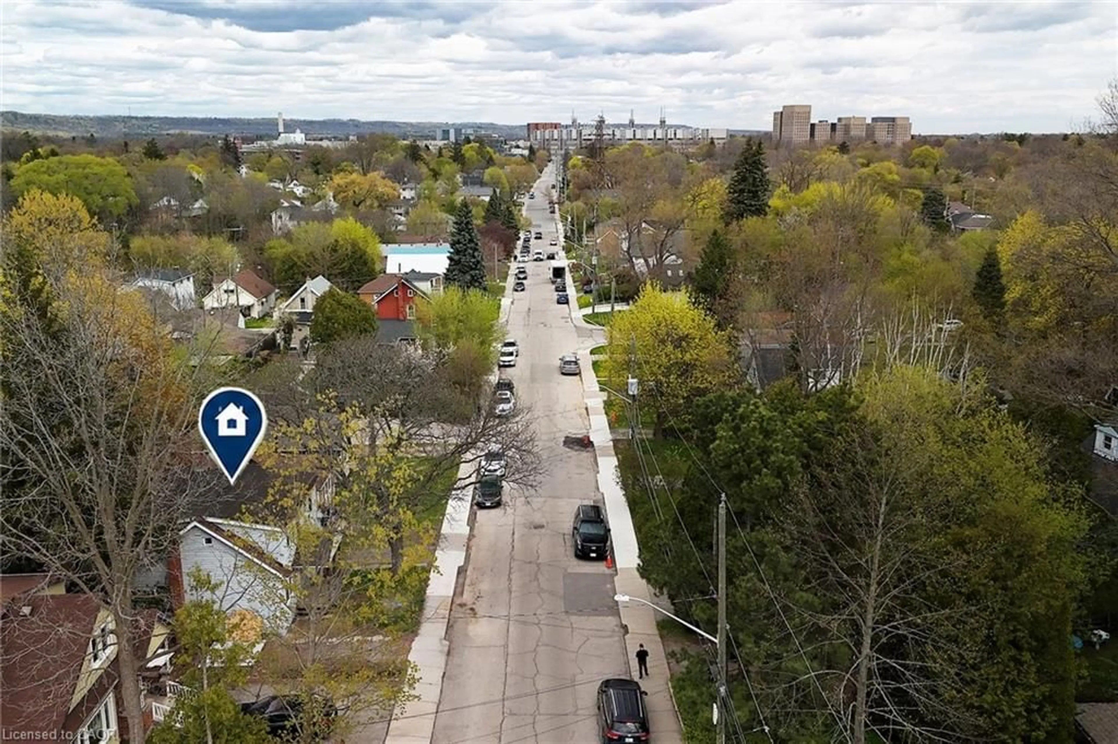 Picture of a map for 258-260 Emerson St, Hamilton Ontario L8S 2Y6