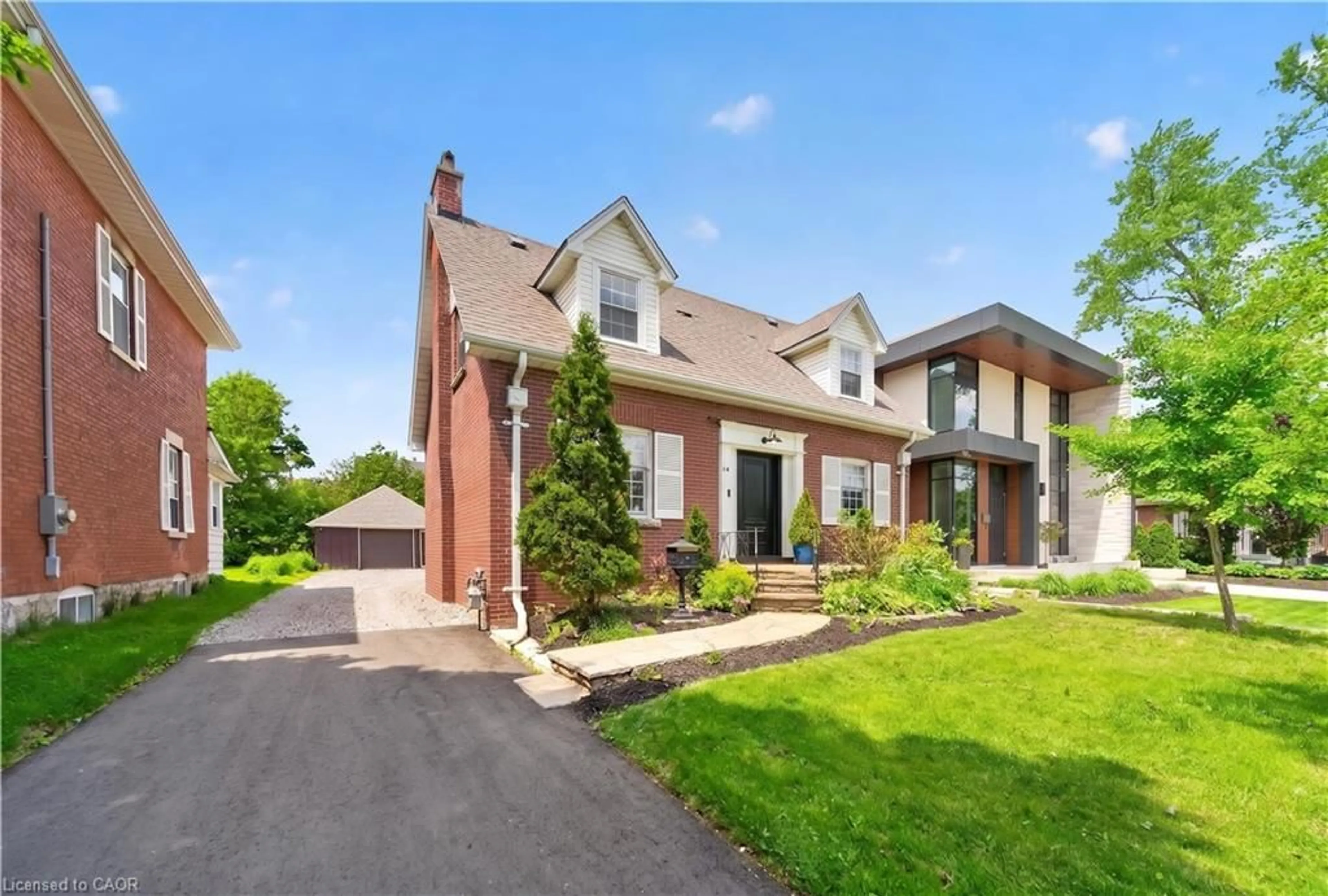Home with brick exterior material, street for 24 Peel Ave, Brampton Ontario L6W 1X2