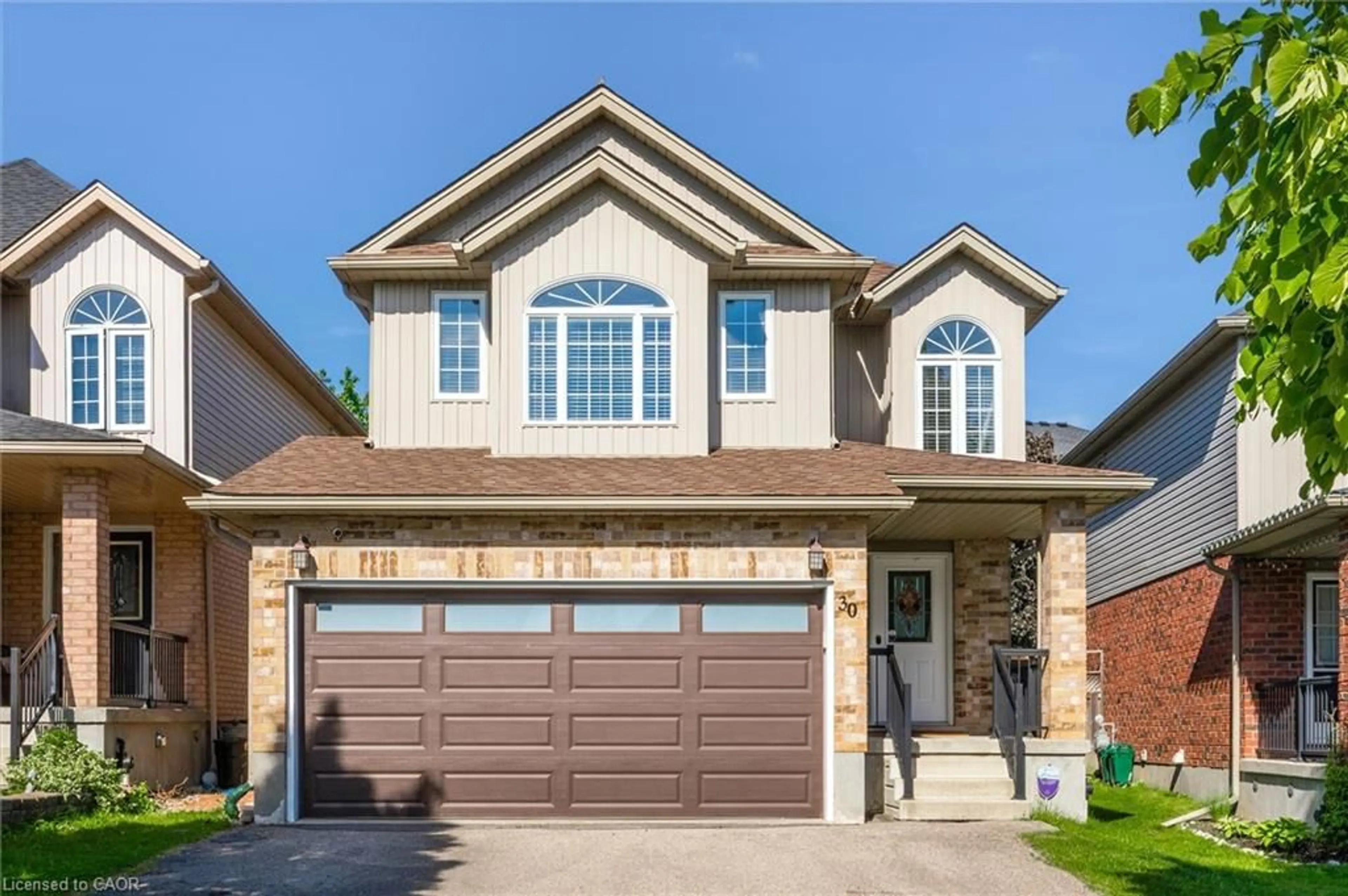 Home with brick exterior material, street for 30 Bridleridge St, Kitchener Ontario N2P 2V1