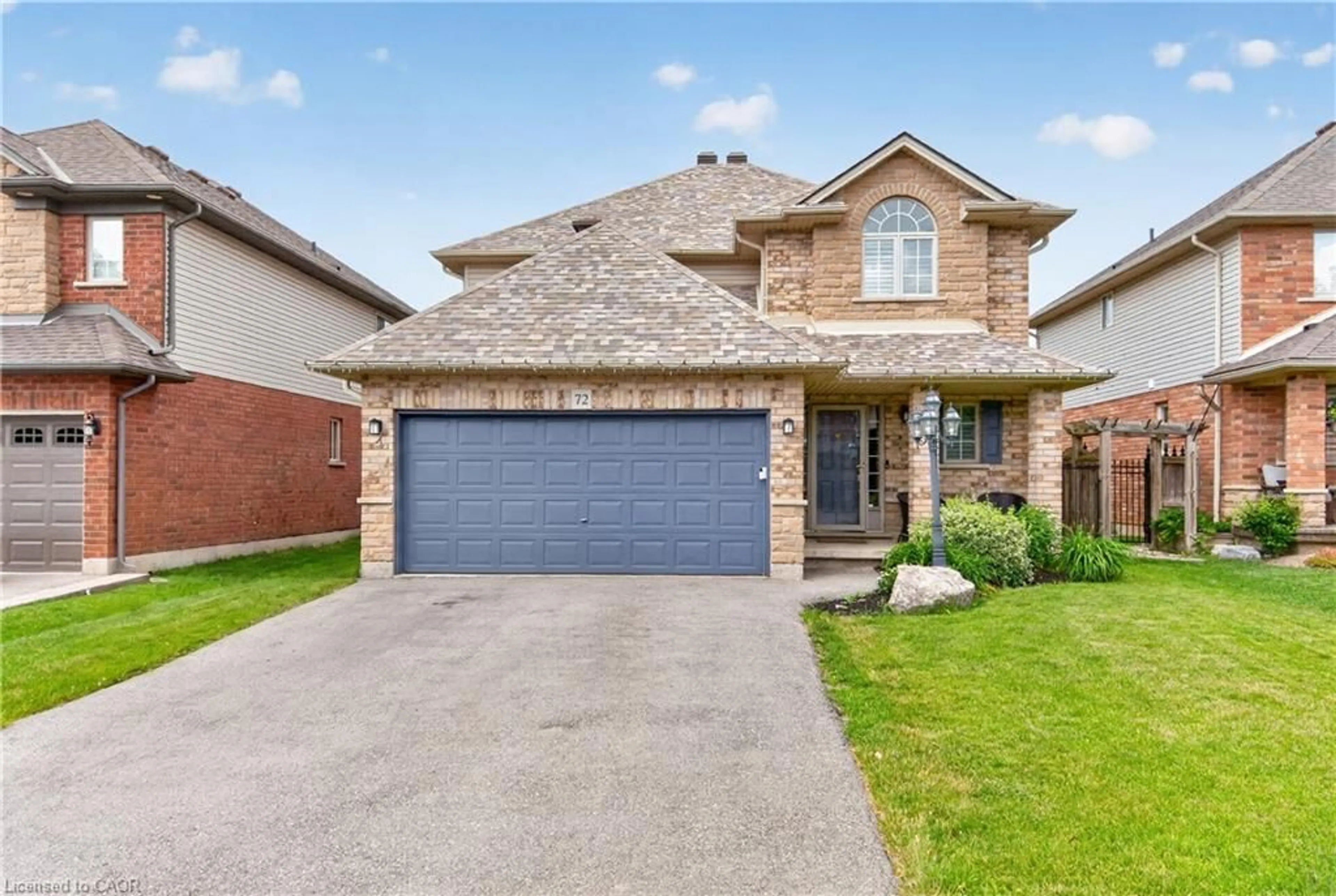 Home with brick exterior material, street for 72 Etherington Cres, Binbrook Ontario L0R 1C0