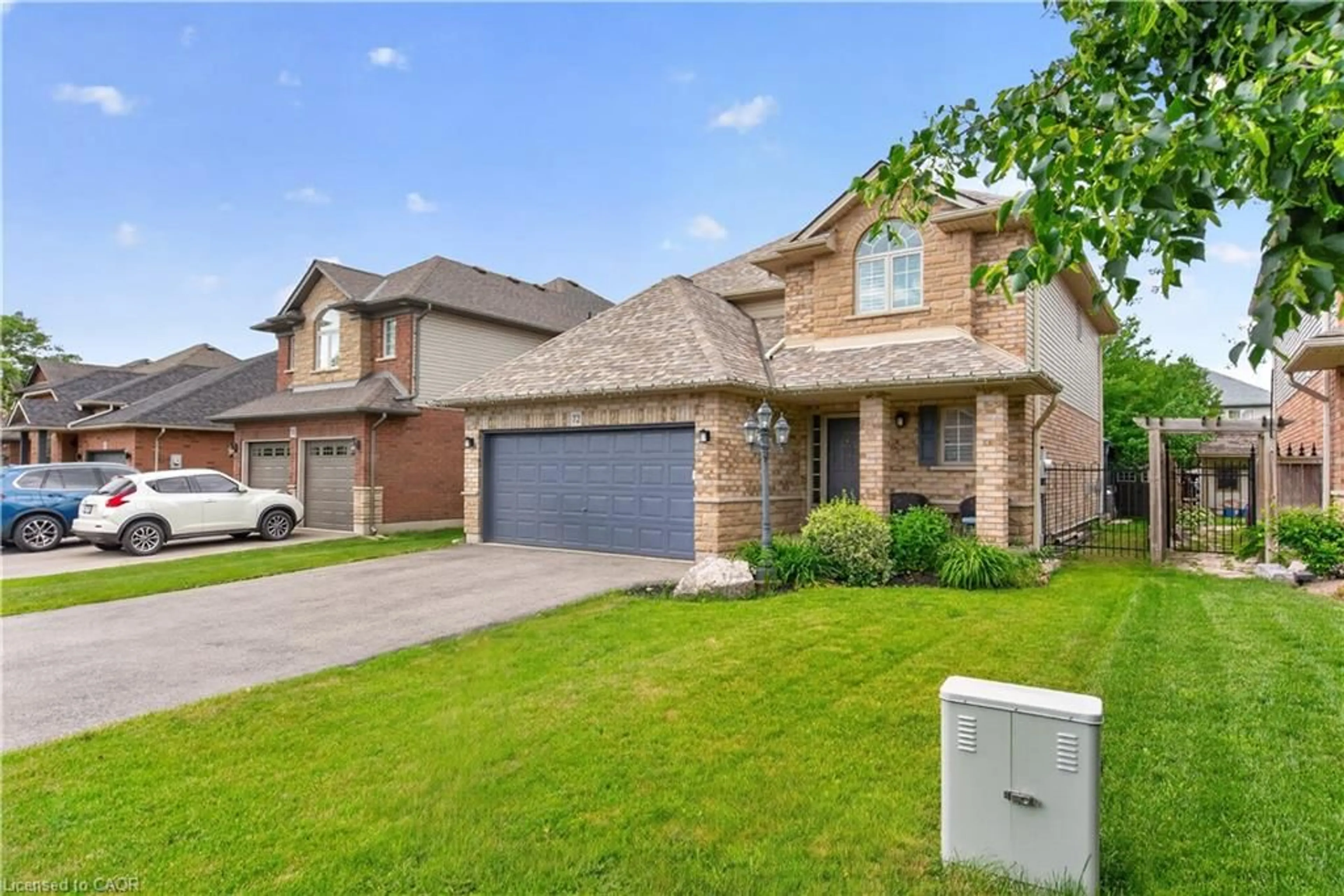 Home with brick exterior material, street for 72 Etherington Cres, Binbrook Ontario L0R 1C0