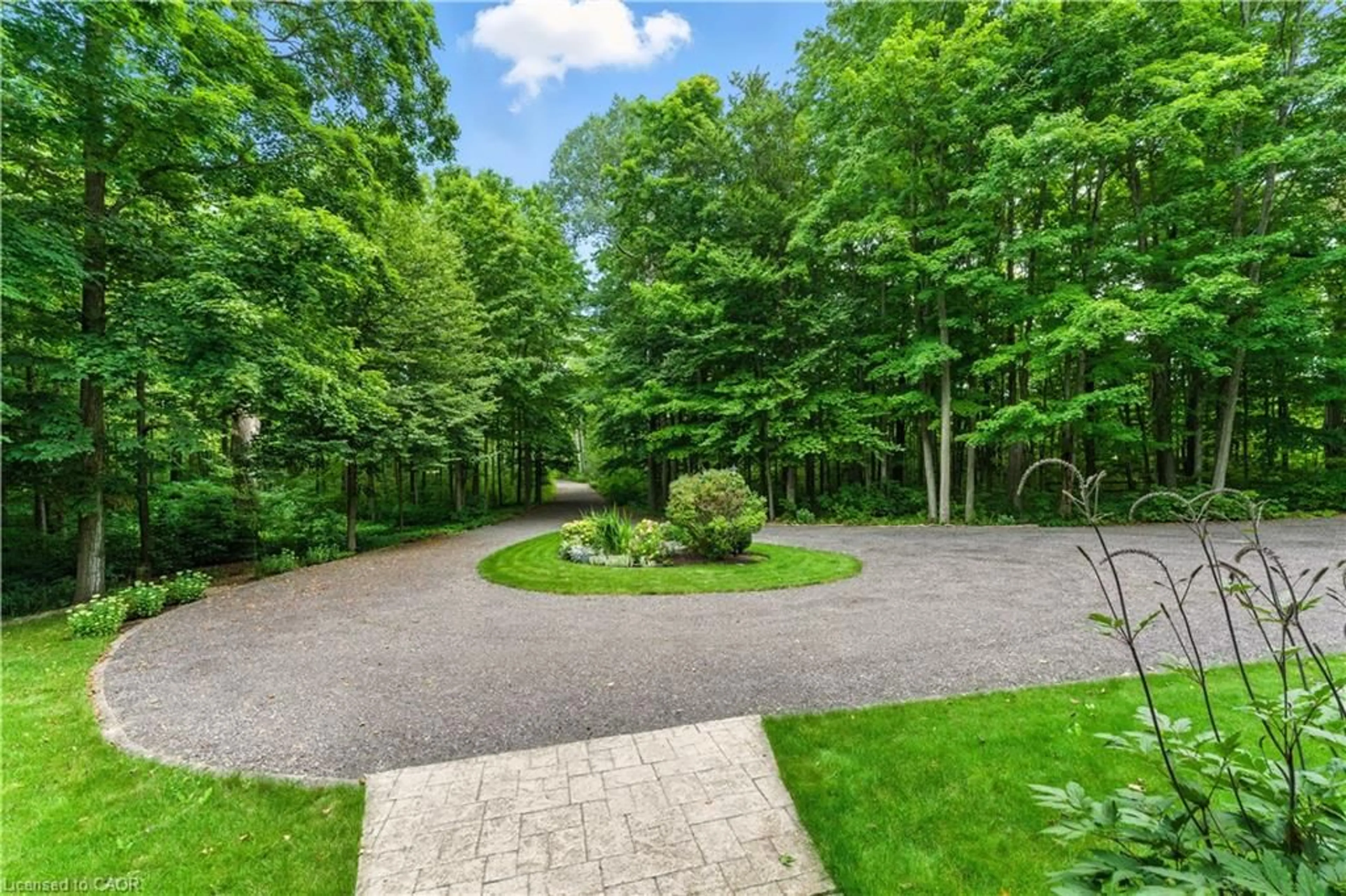 Patio, forest/trees view for 8036 Wellington Rd 7, Moorefield Ontario N0G 2K0
